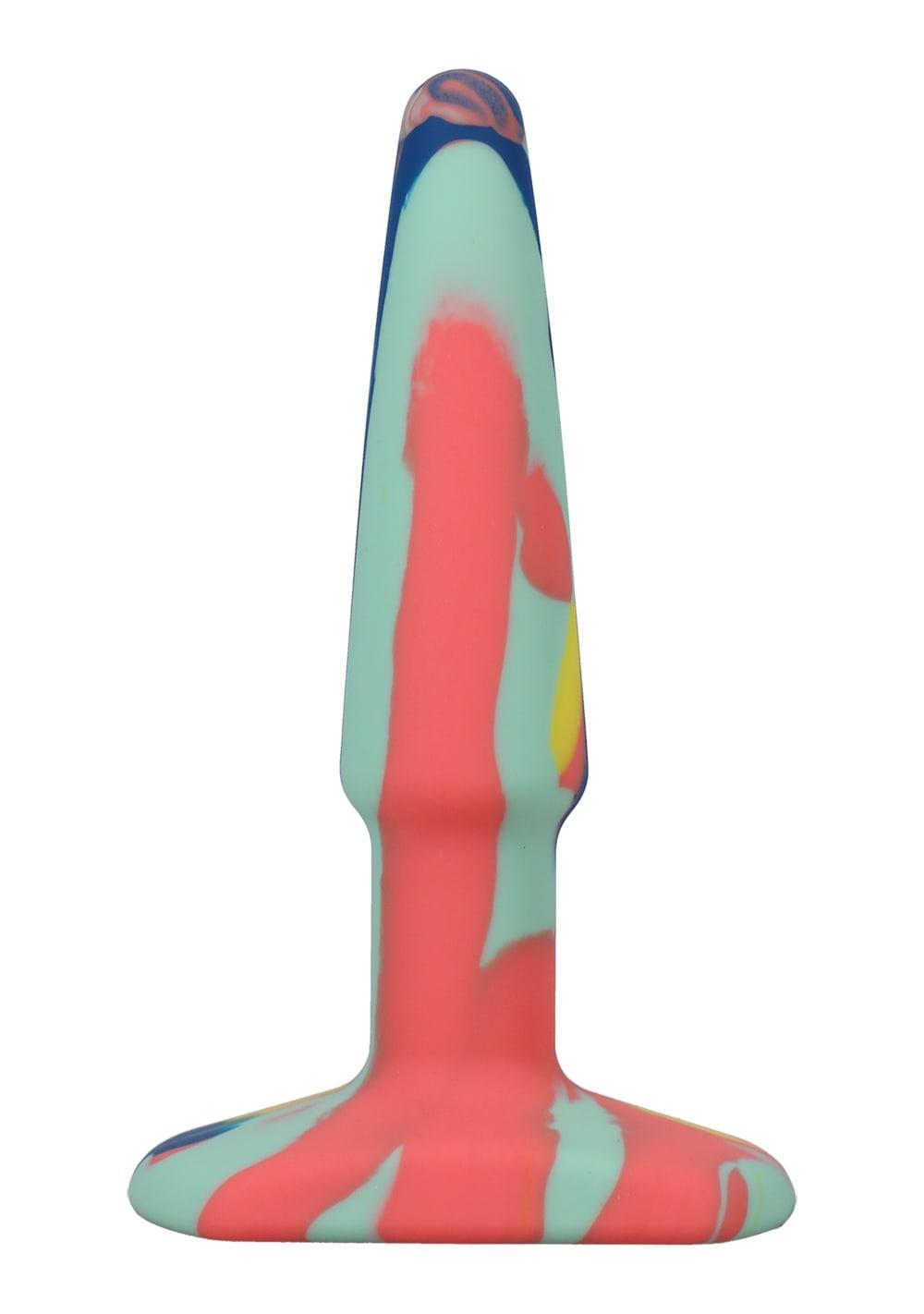 A-Play – Groovy – Silicone Anal Plug – 4″ Anal Berry