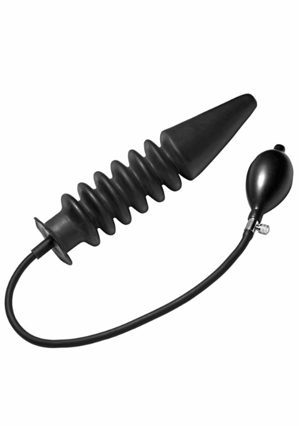 Accordion Inflatable Anal Plug Anal