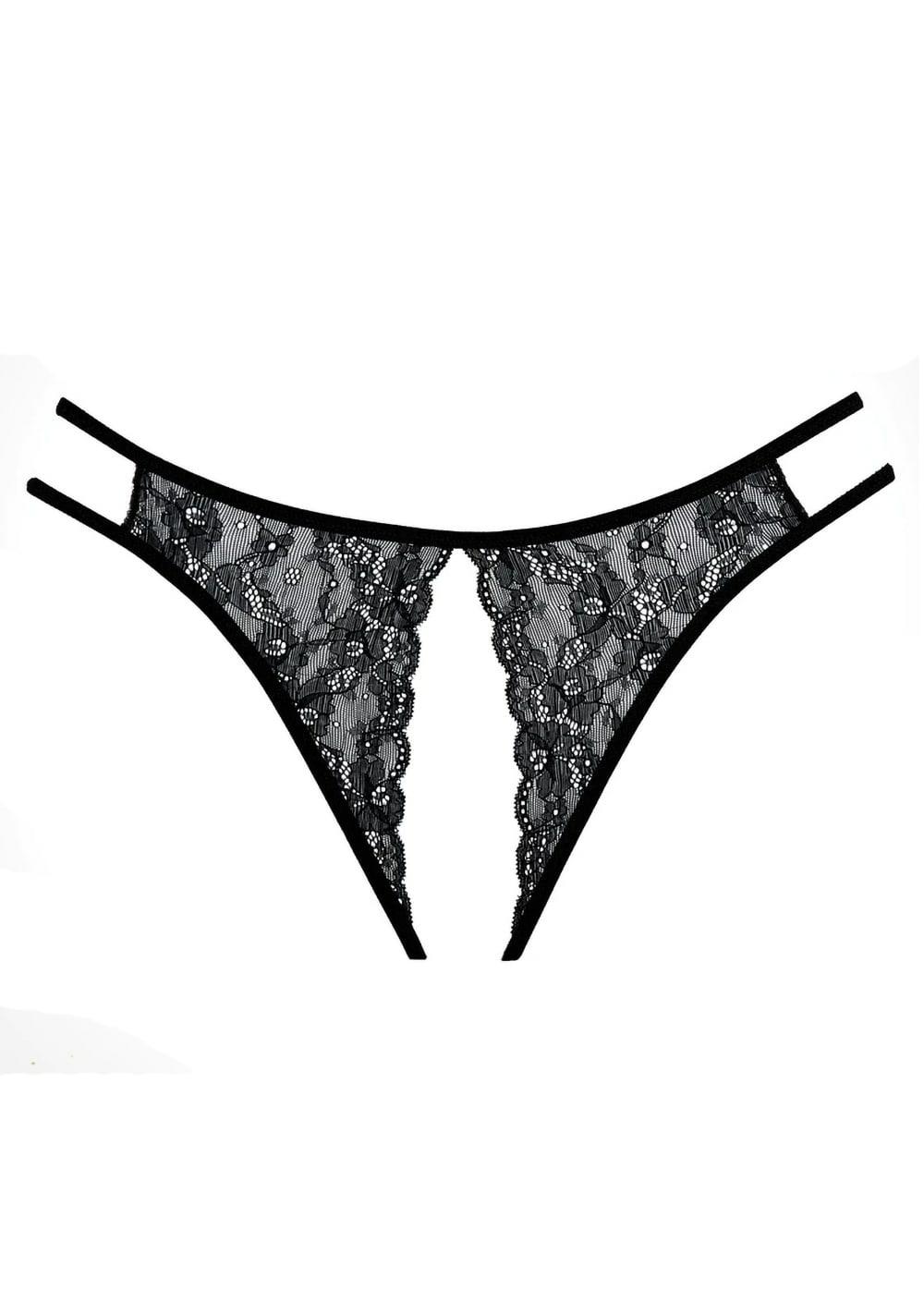 Adore Sweet Honey Panty – One Size Lingerie Black