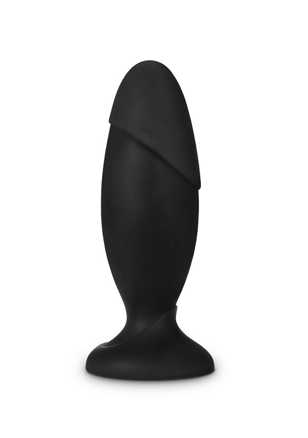 Anal Adventures Platinum – Silicone Rocket Plug Anal Black