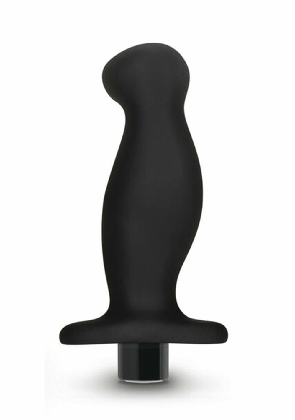 Anal Adventures Platinum – Silicone Vibrating Prostate Massager 02 Anal