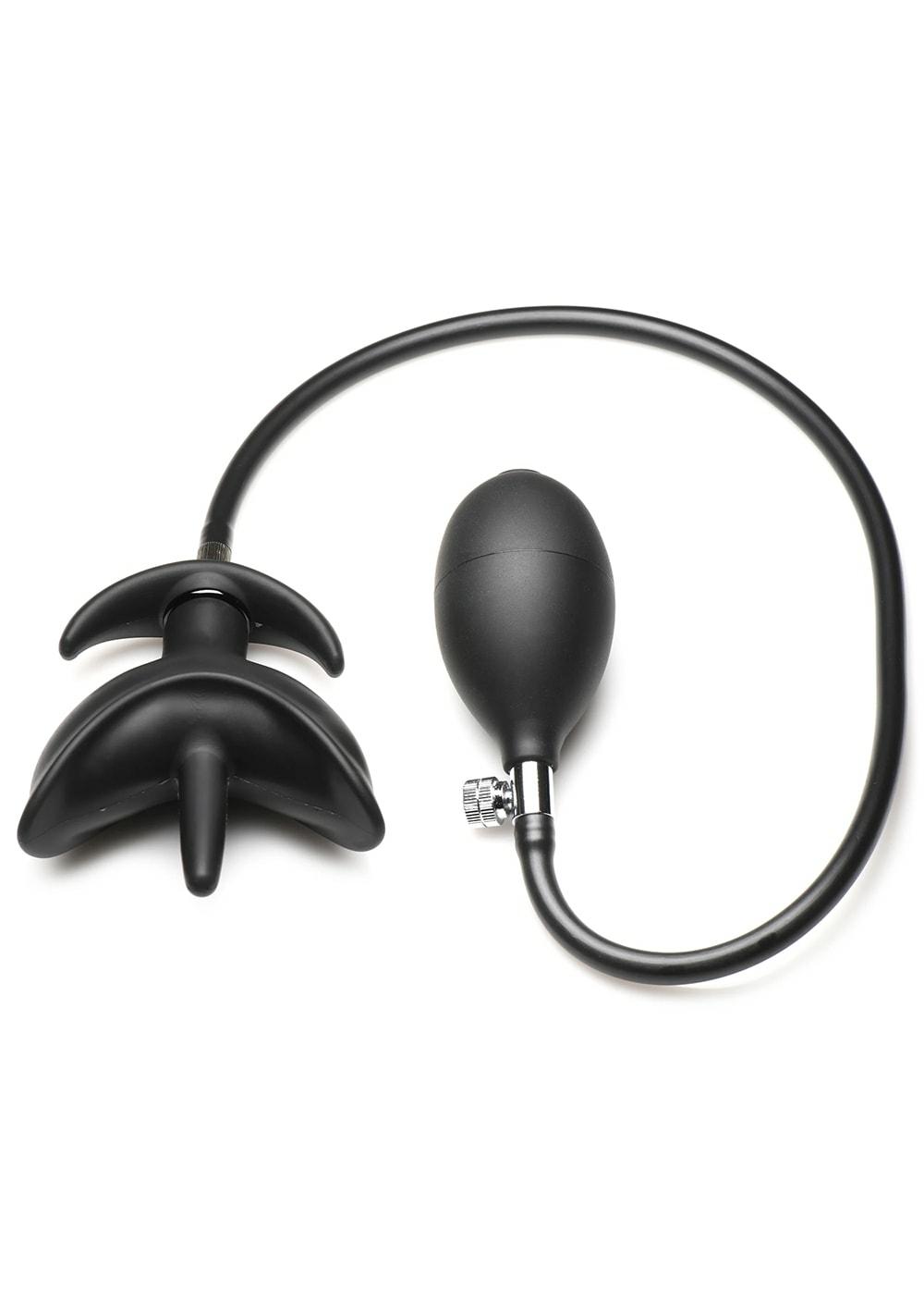 Ass Bound Anchor Inflatable Silicone Anal Plug Anal