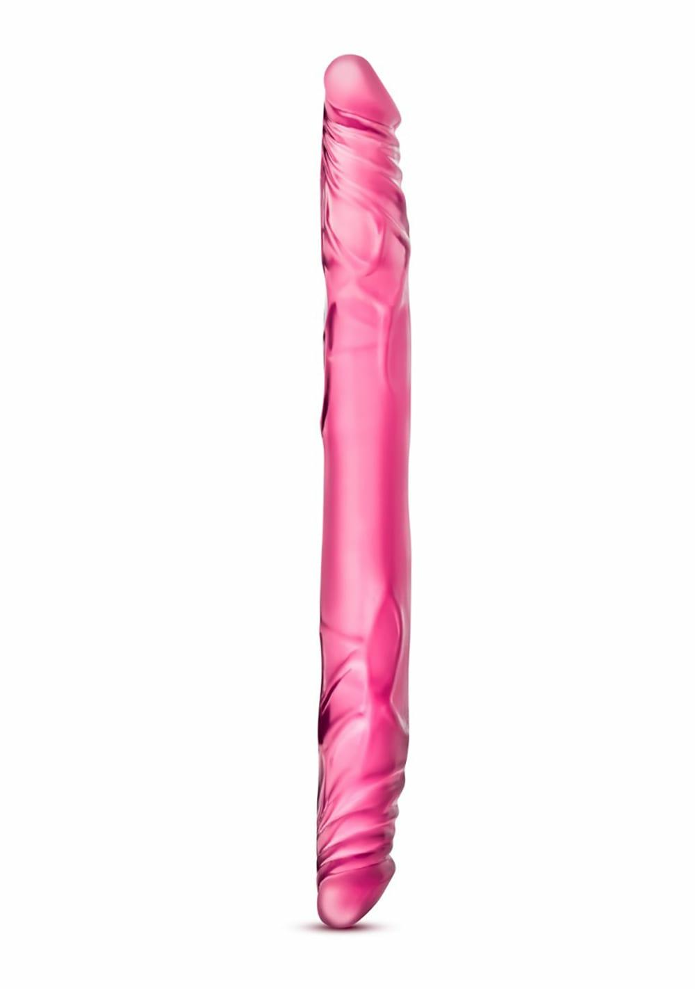 B Yours – 14″ Double Dildo Dildos Caramel