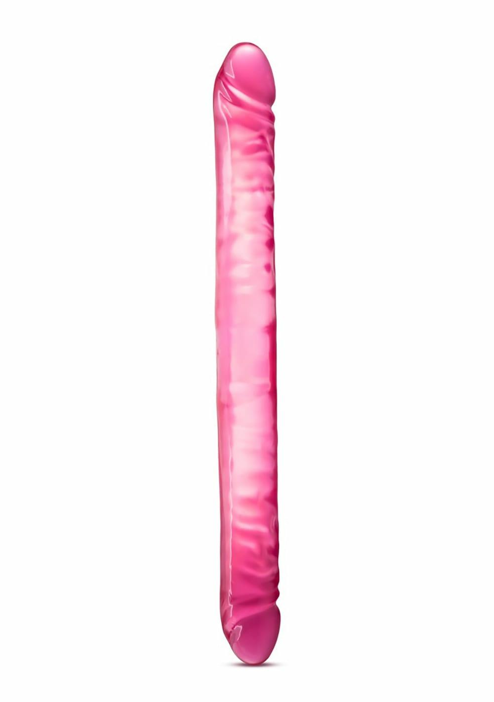 B Yours – 18″ Double Dildo Dildos Pink