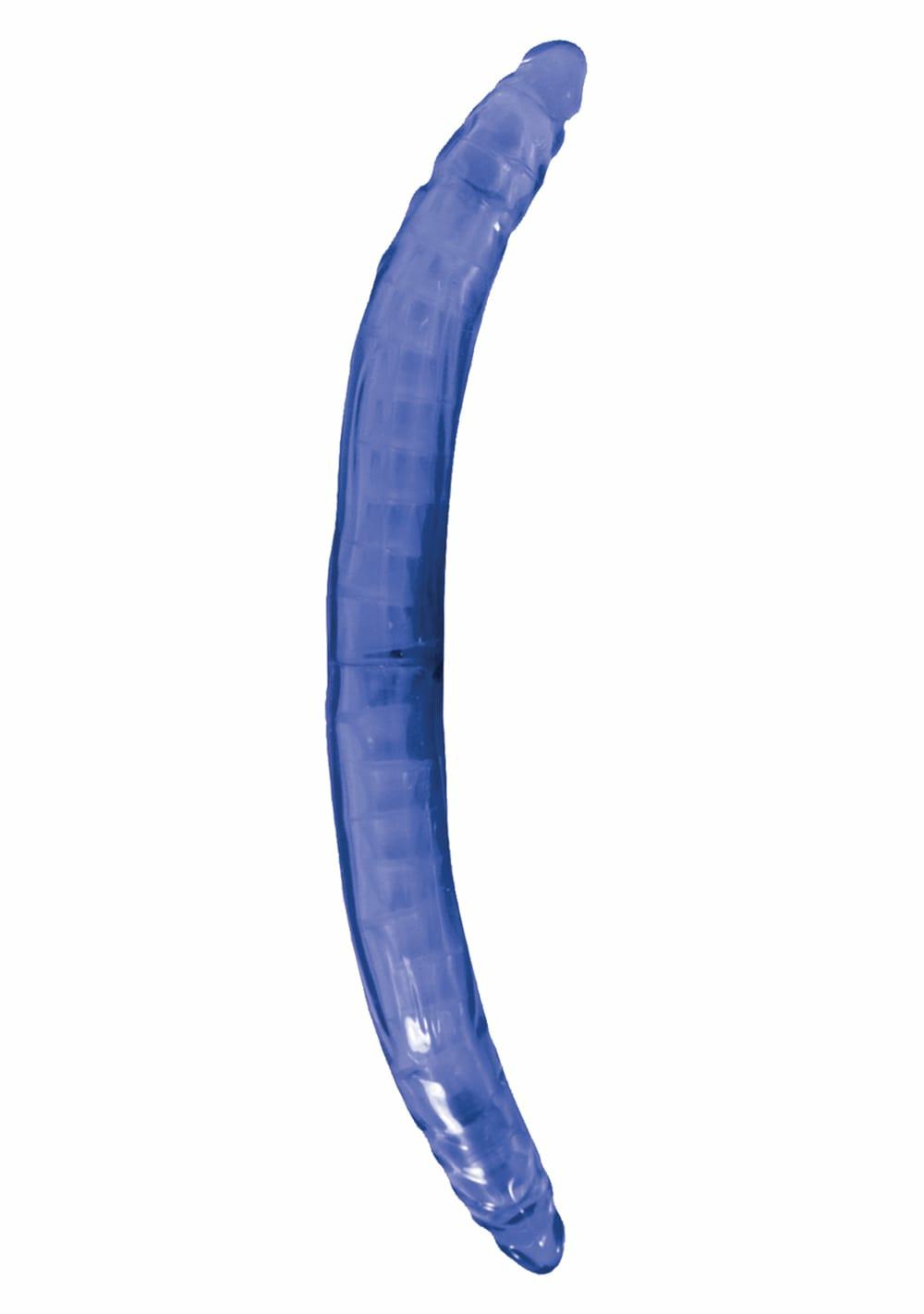 Bendable Double Dong Dildos Blue