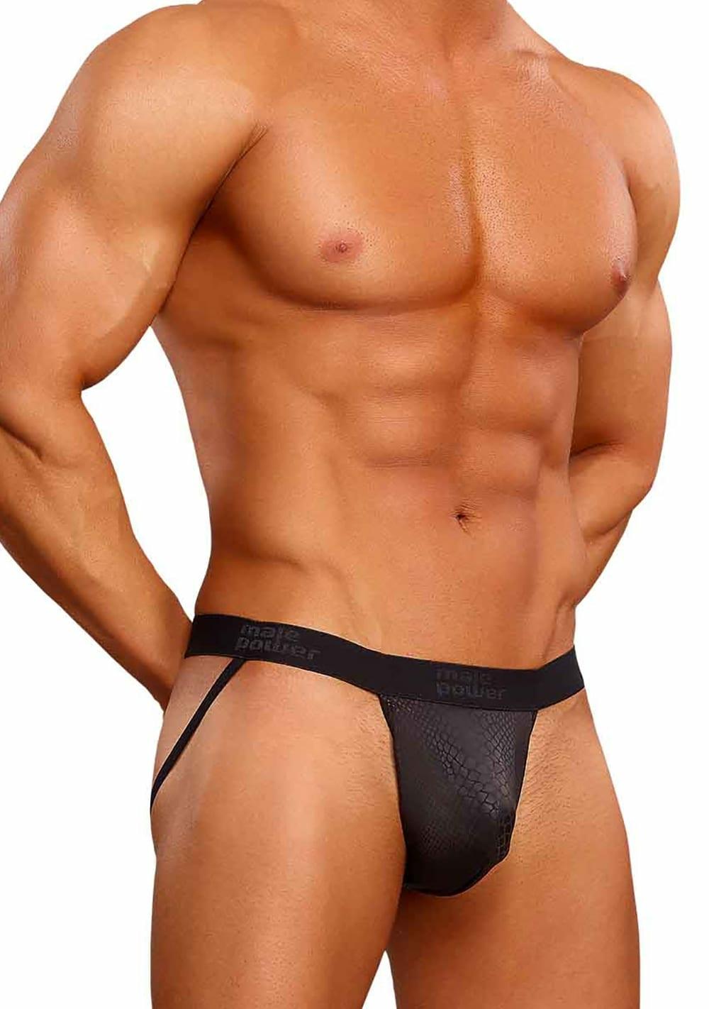 Black Cobra Jock Lingerie Black