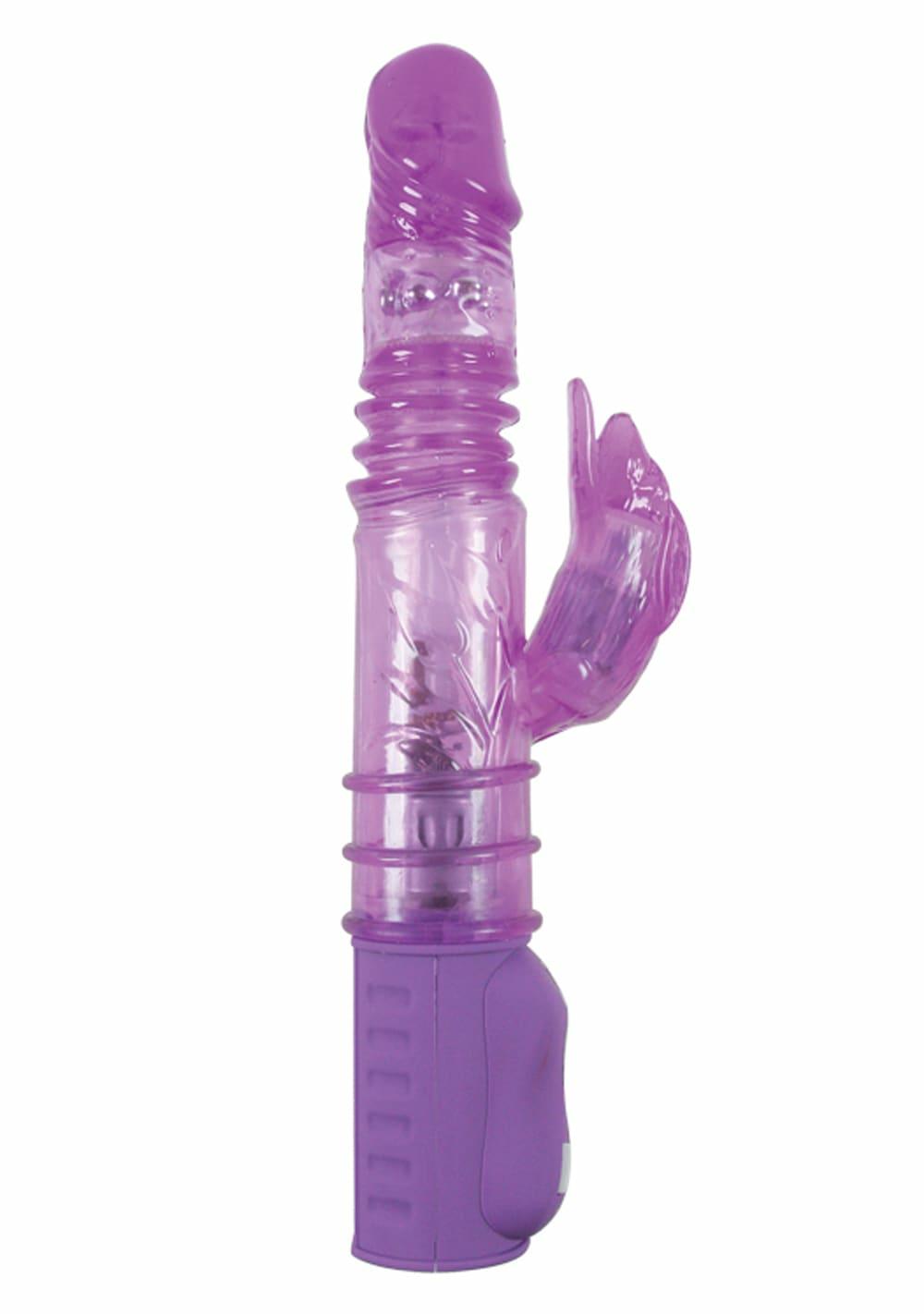 Bunnytron Thruster Rabbit Vibrator Rabbit Vibrators Purple