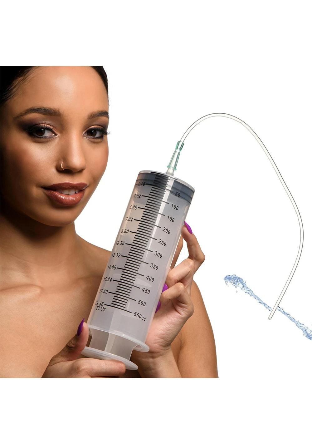 Cleanstream Enema Syringe With Tube – 550Ml Anal