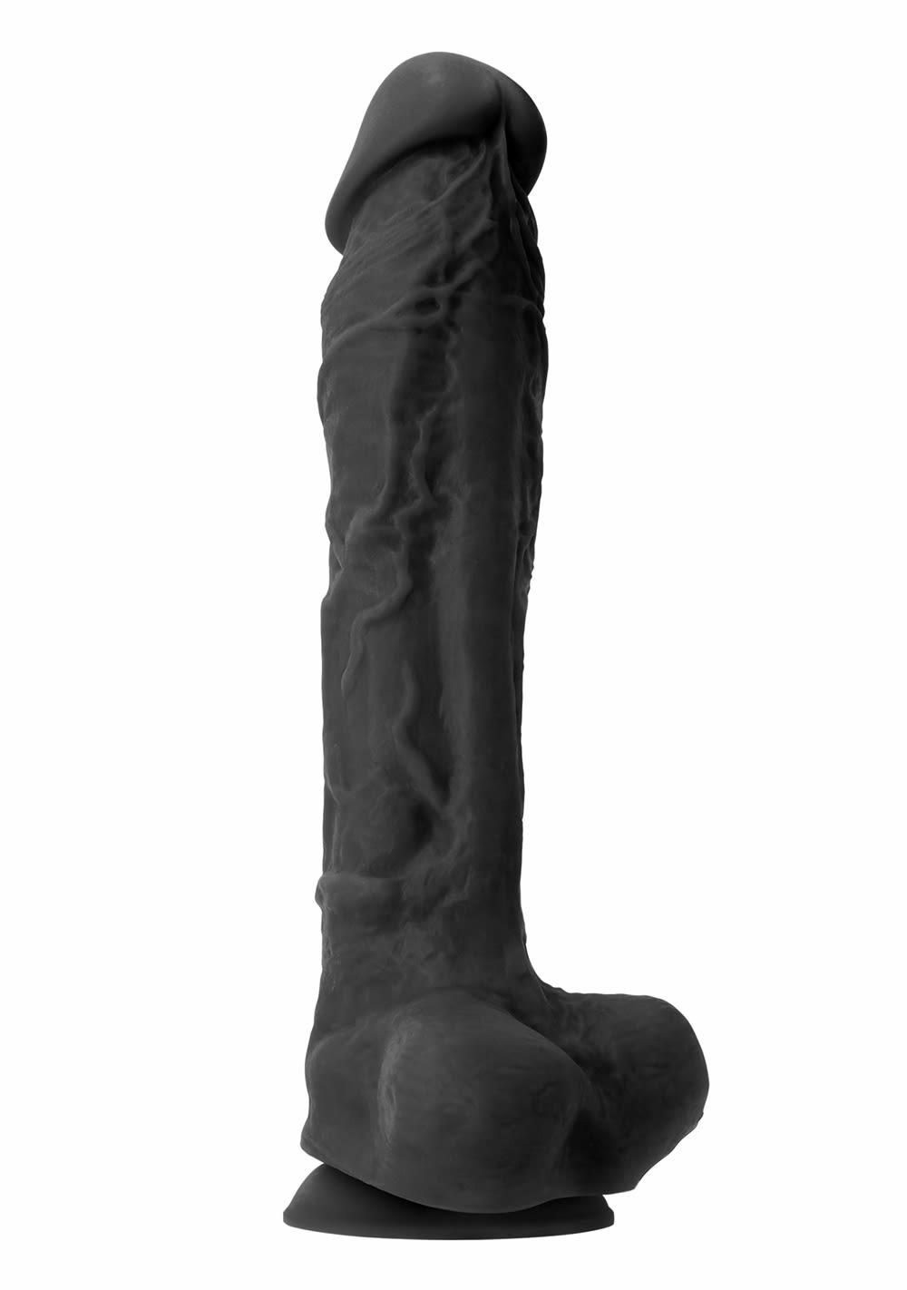 Colours Pleasures 10″ Dildo Dildos Black