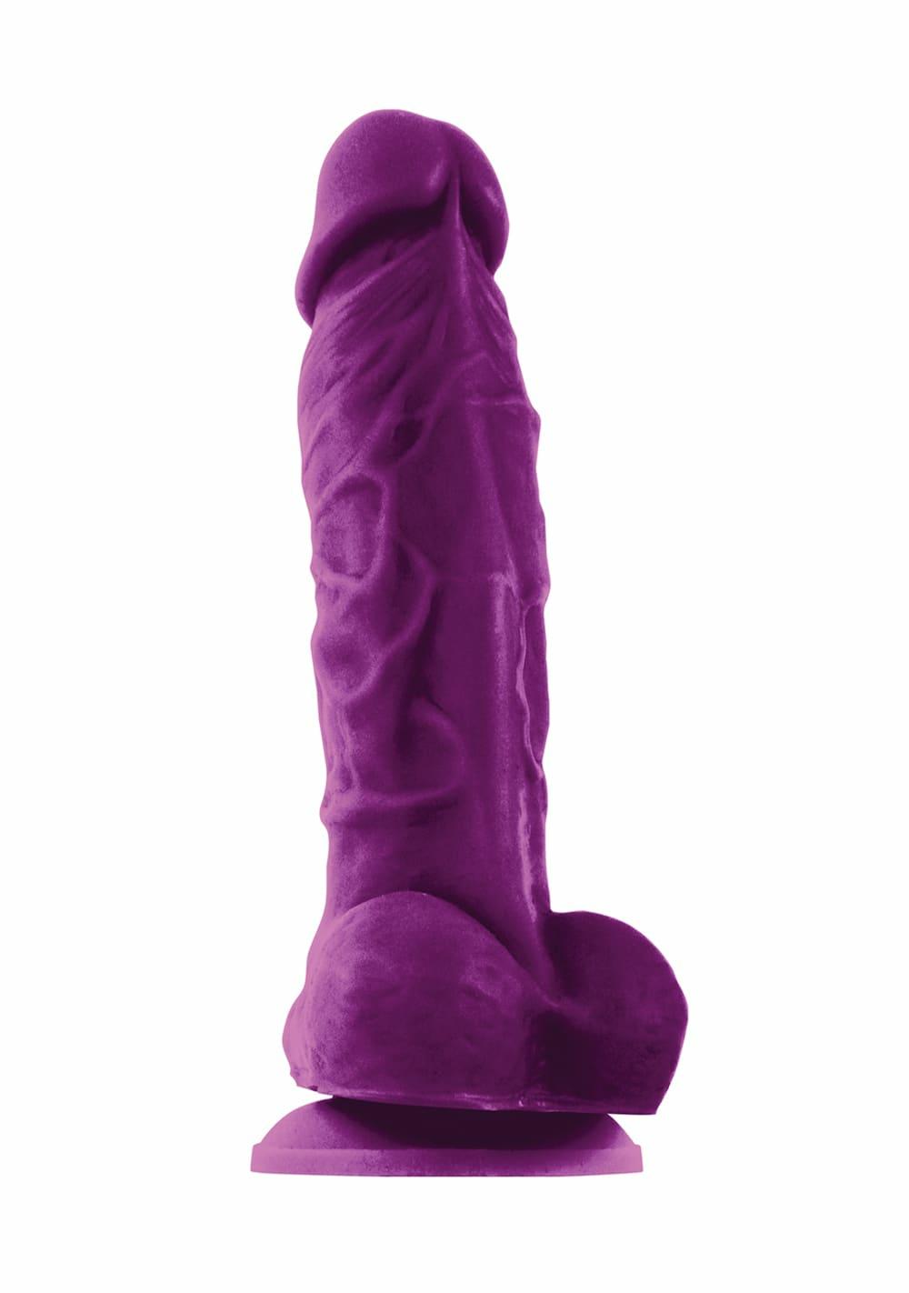 Coloursoft – 5″ Soft Dildo Dildos Blue