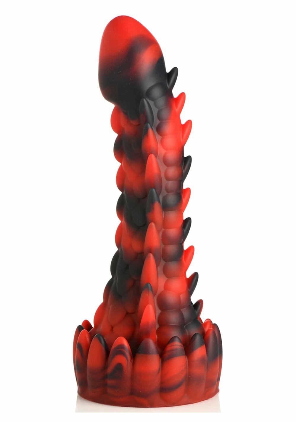 Creature Cocks –  Demon Rising Scaly Dragon Silicone Dildo Dildos