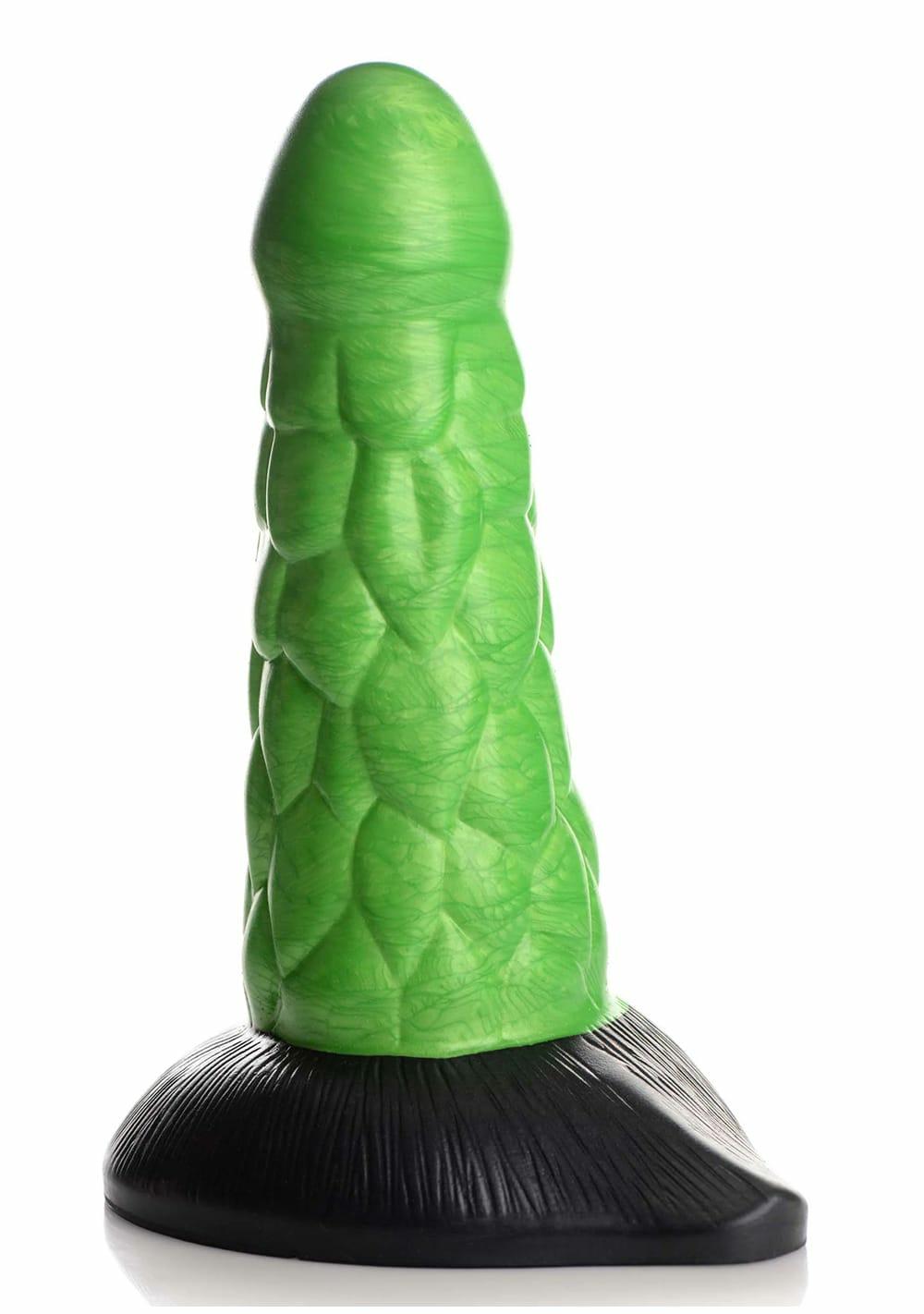 Creature Cocks –  Radioactive Reptile Thick Scaly Silicone Dildo Dildos