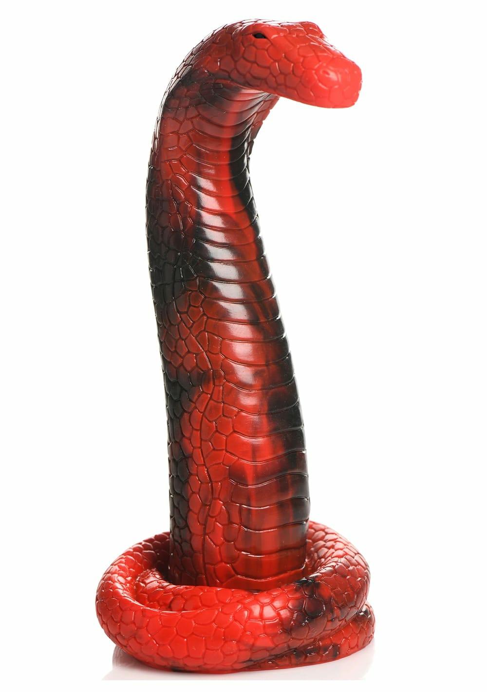 Creature Cocks – King Cobra Silicone Dildo Dildos Vanilla