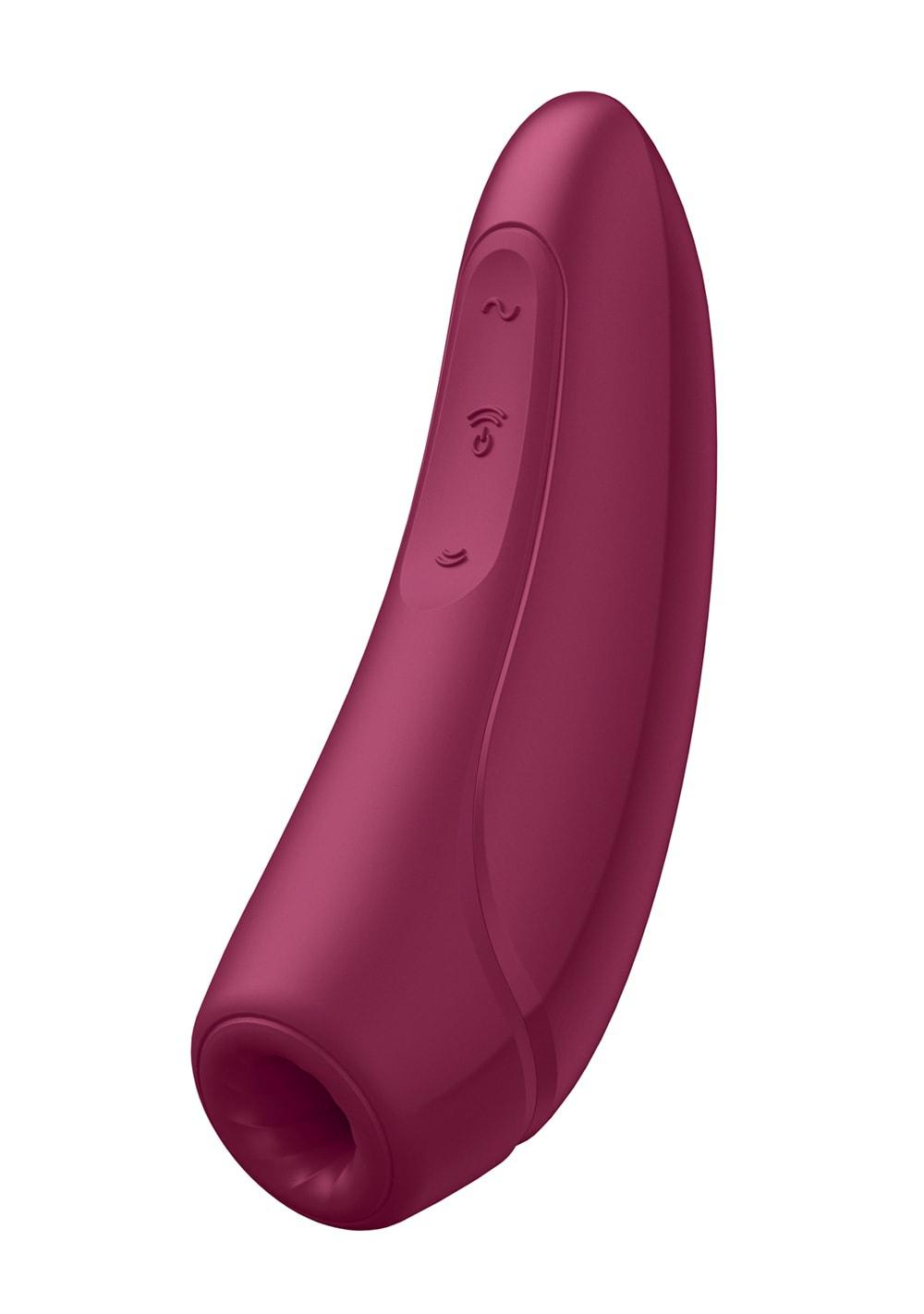 Curvy 1+ Remote Control Vibrators Rose Red