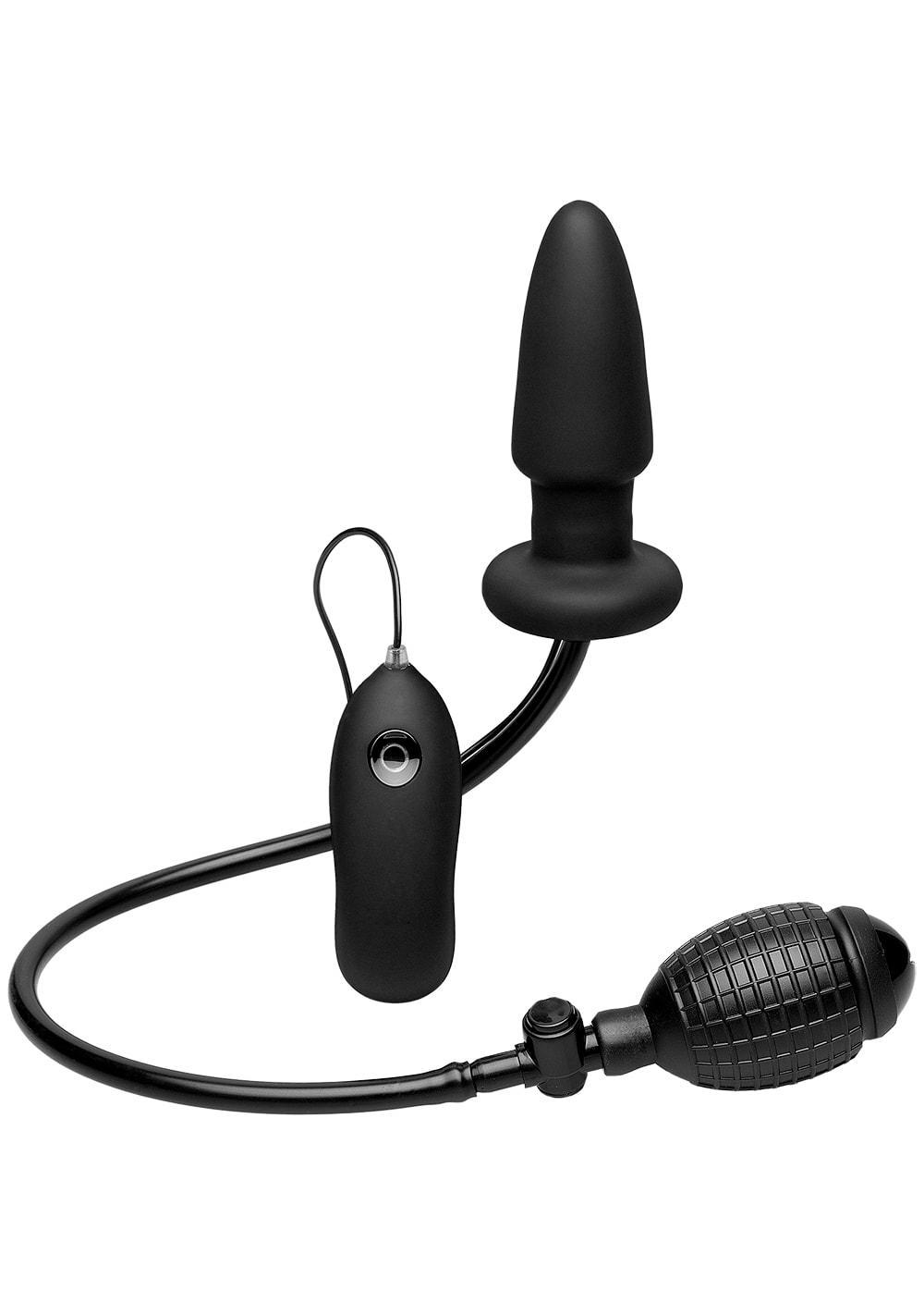 Deluxe Wonder Plug – Inflatable Vibrating Butt Plug Anal