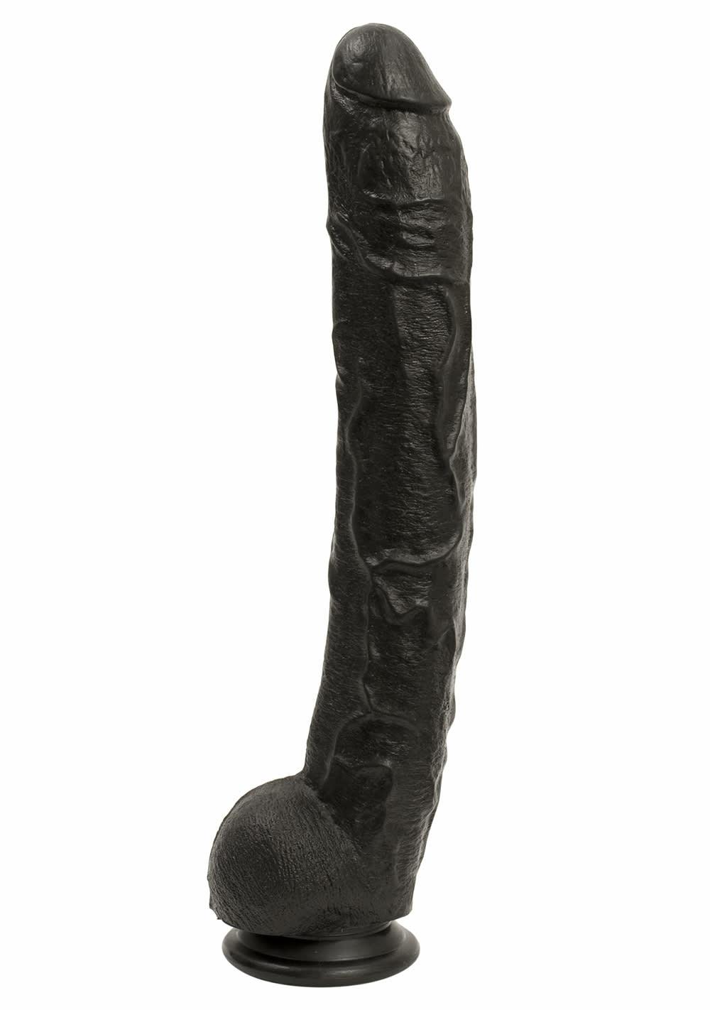 Dick Rambone Cock – 17″ Dildos Black