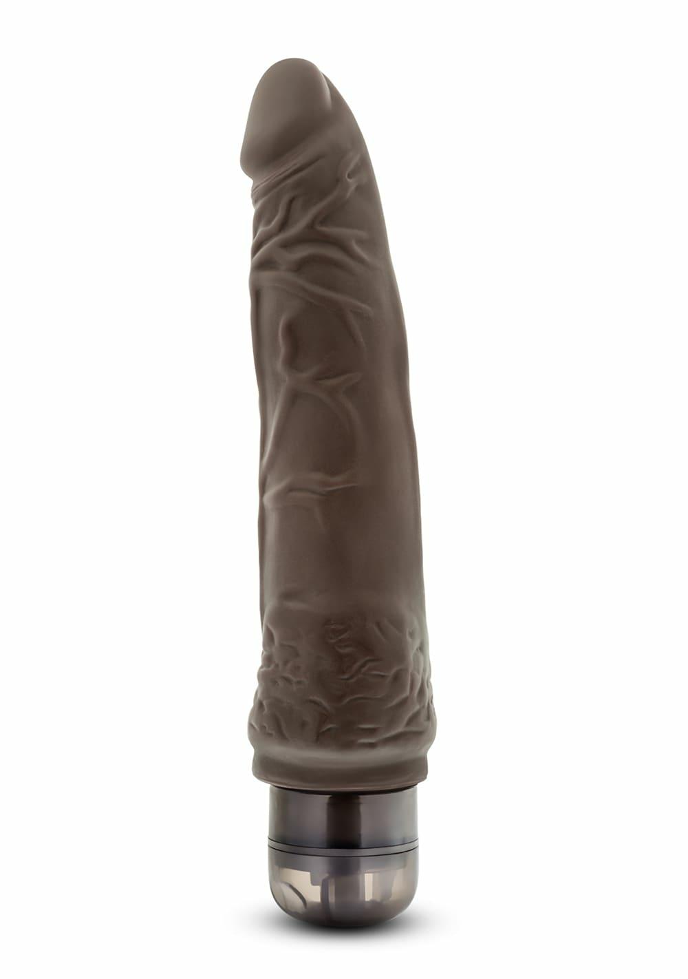 Dr. Skin – Cock Vibe 7 Penis Shaped Vibrators Chocolate