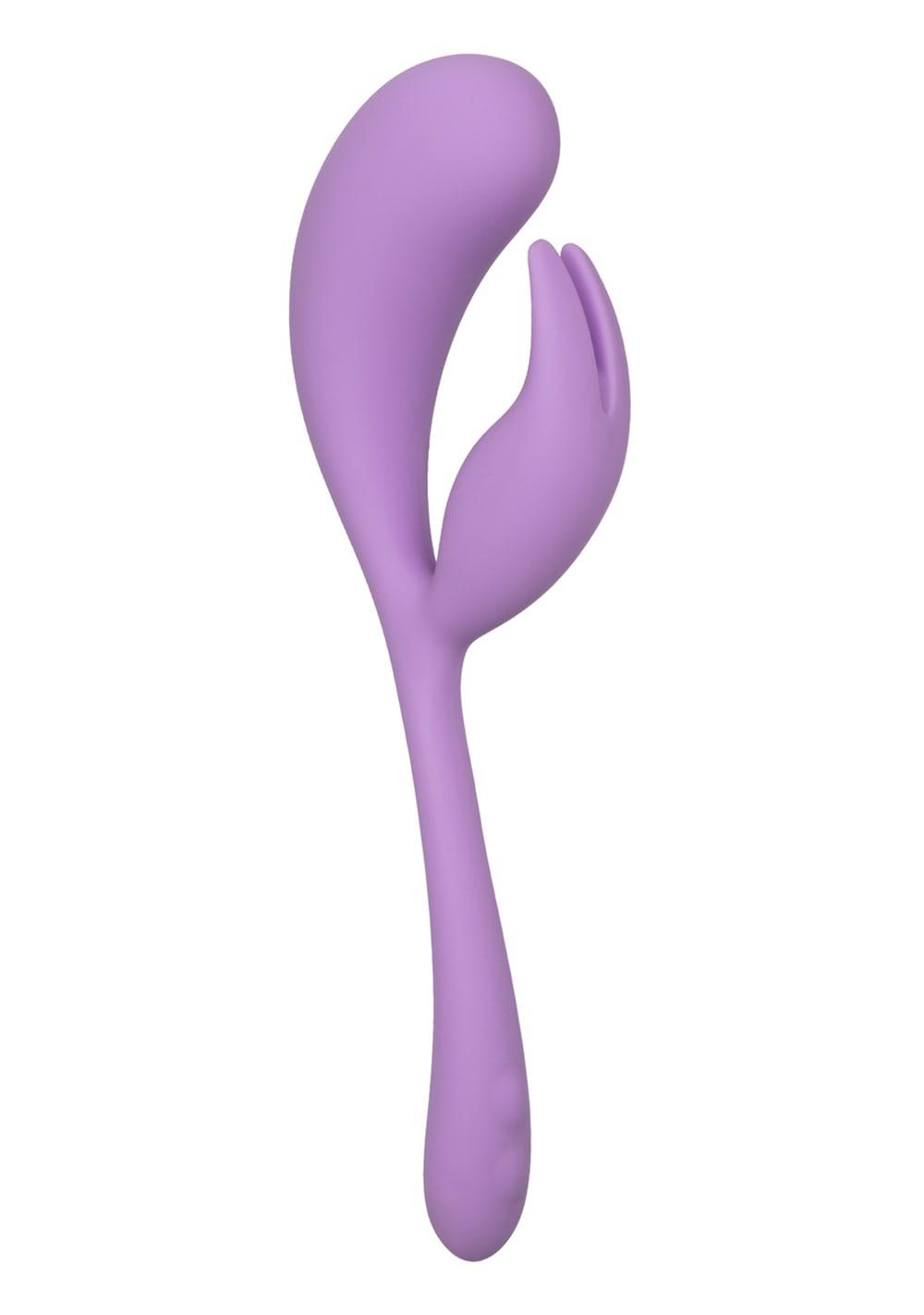 Elle Liquid Silicone Dual Flicker Vibrators