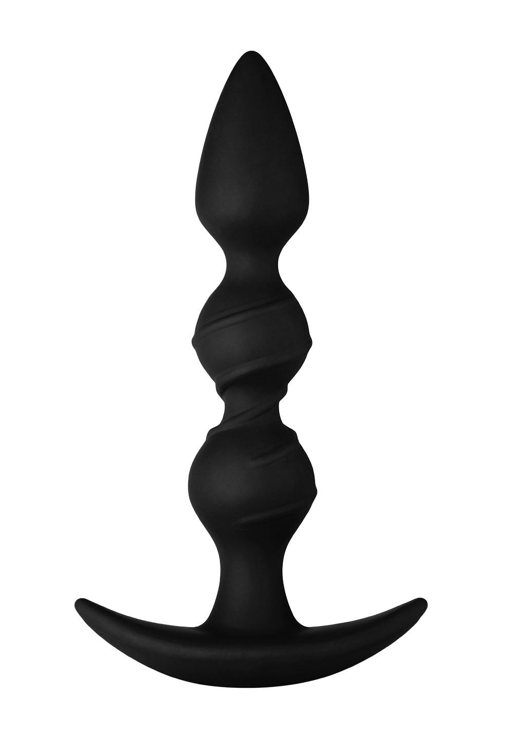 F-42: Silicone Plug Anal Black