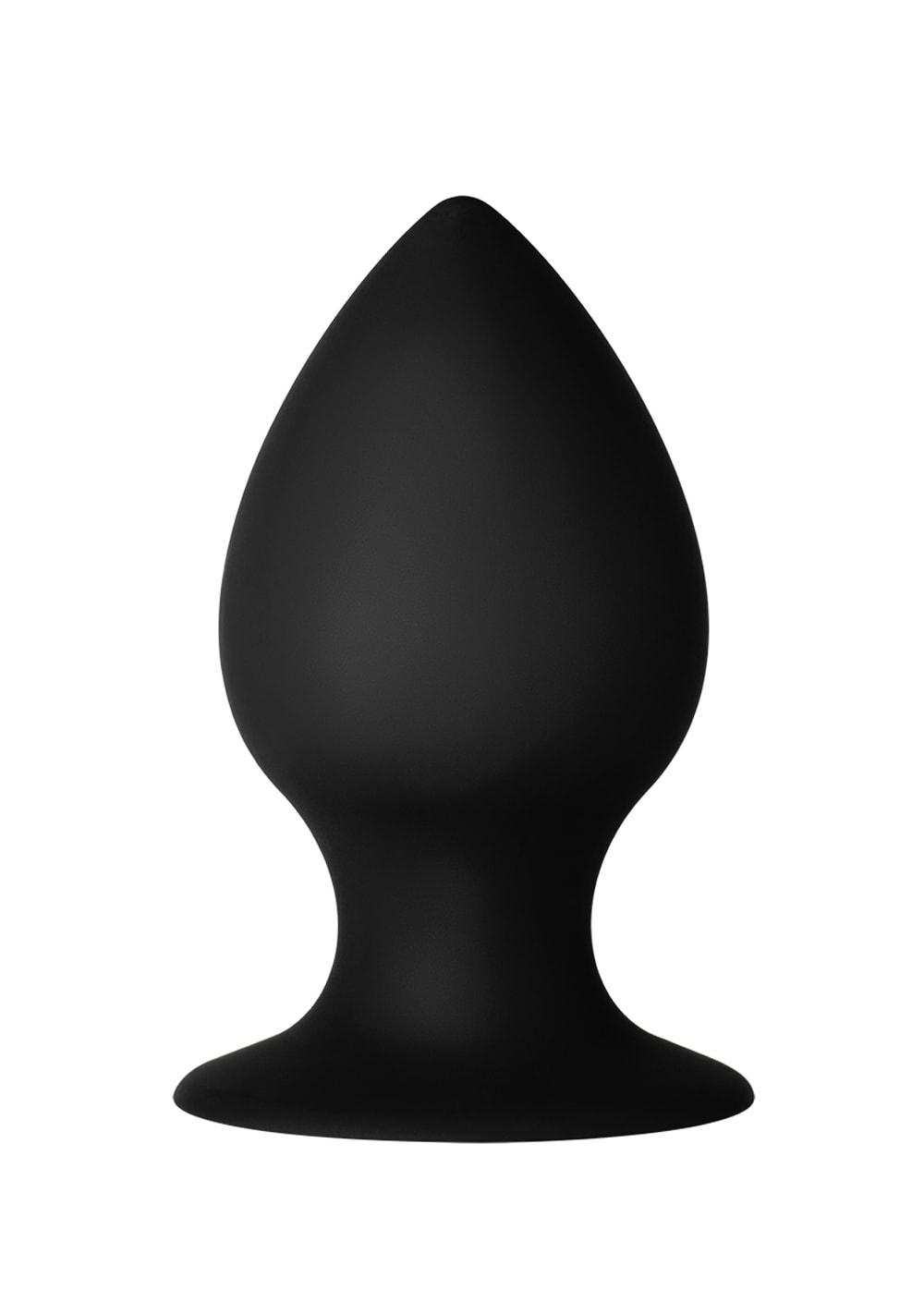 F-98: Silicone Plug Anal Black