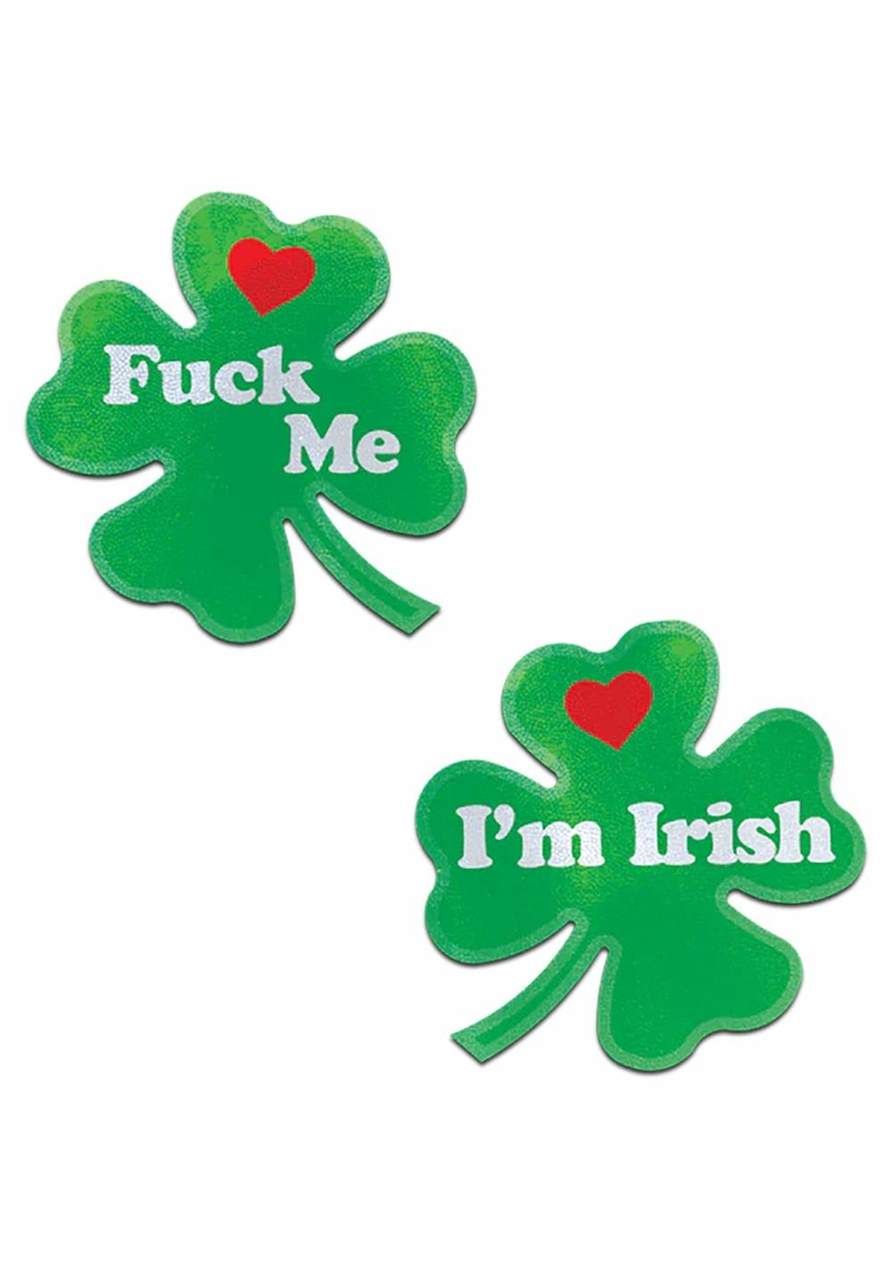 Fuck Me, I’M Irish Nipple Pasties Body Adornment