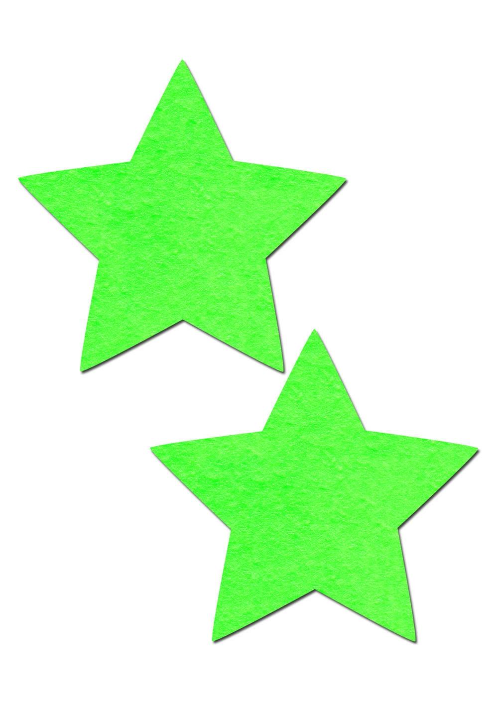 Glow In The Dark Star Pasties Body Adornment