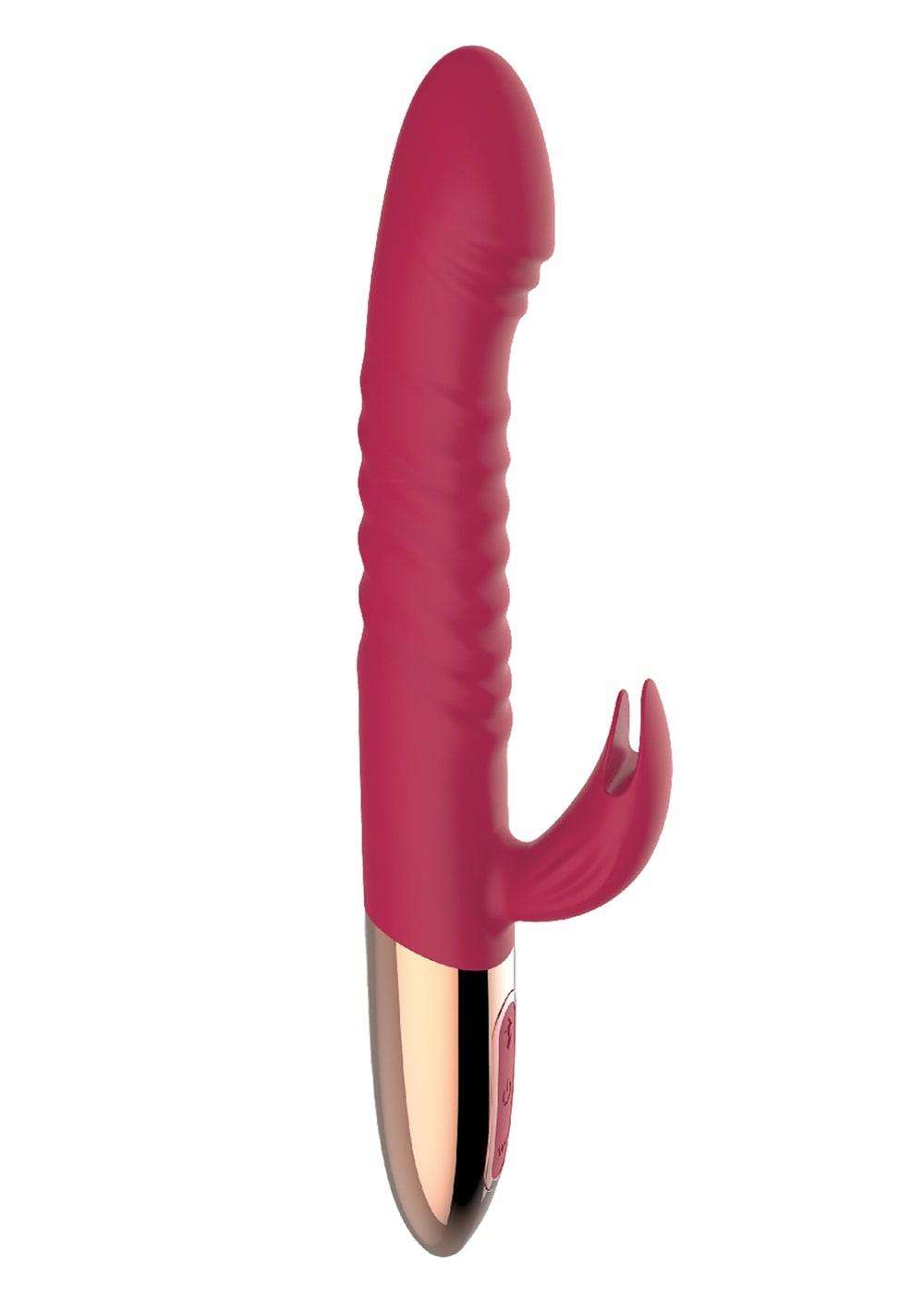 Goddess Thrusting Delight Rabbit Vibrators Purple