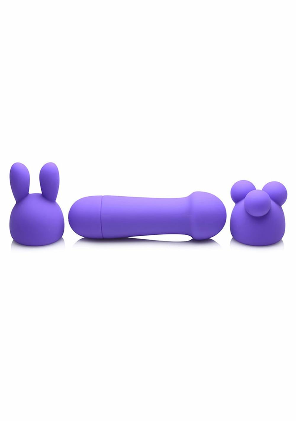 Gossip Rocket Mini Wand Vibrators Violet