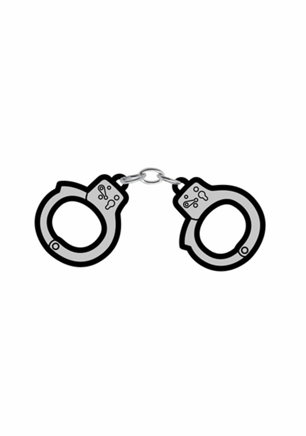 Handcuffs Pin Body Adornment