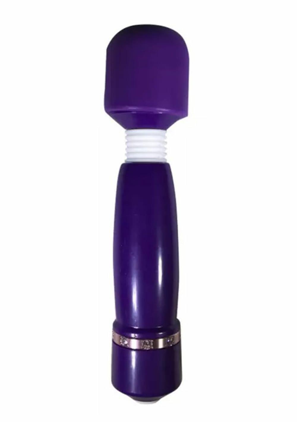 Hello Sexy! Bling-Bling Mini Wand Massagers Purple