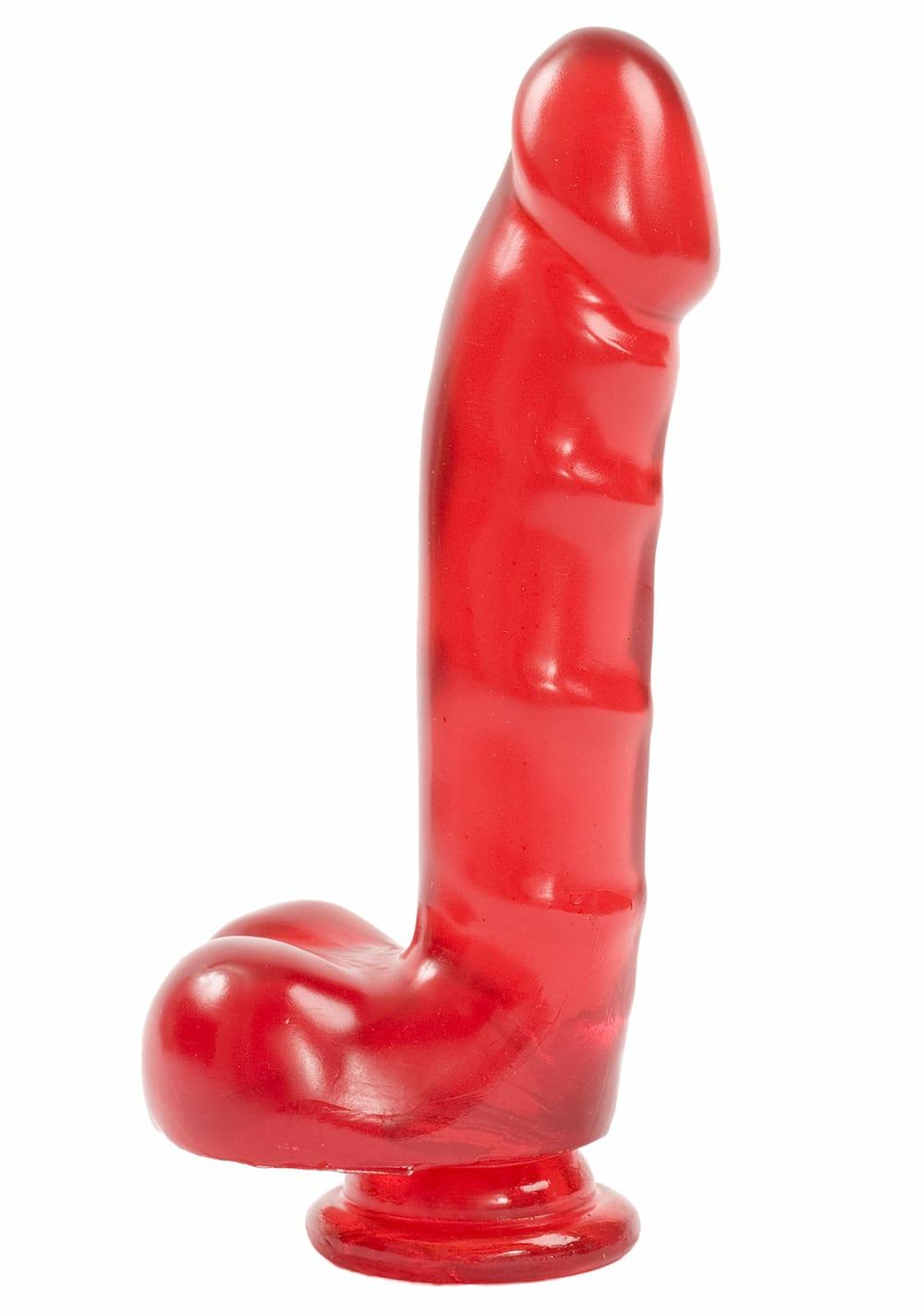 Jelly Jewels – Cock And Balls With Suction Cup Dildos Blue