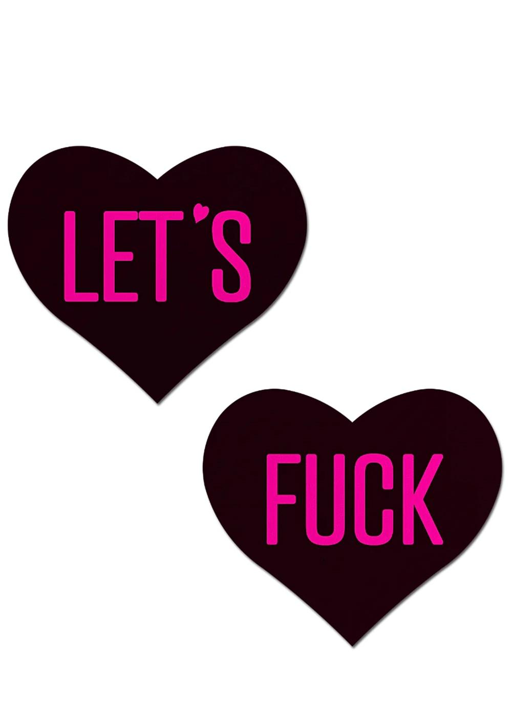 Let’s Fuck Hearts Body Adornment