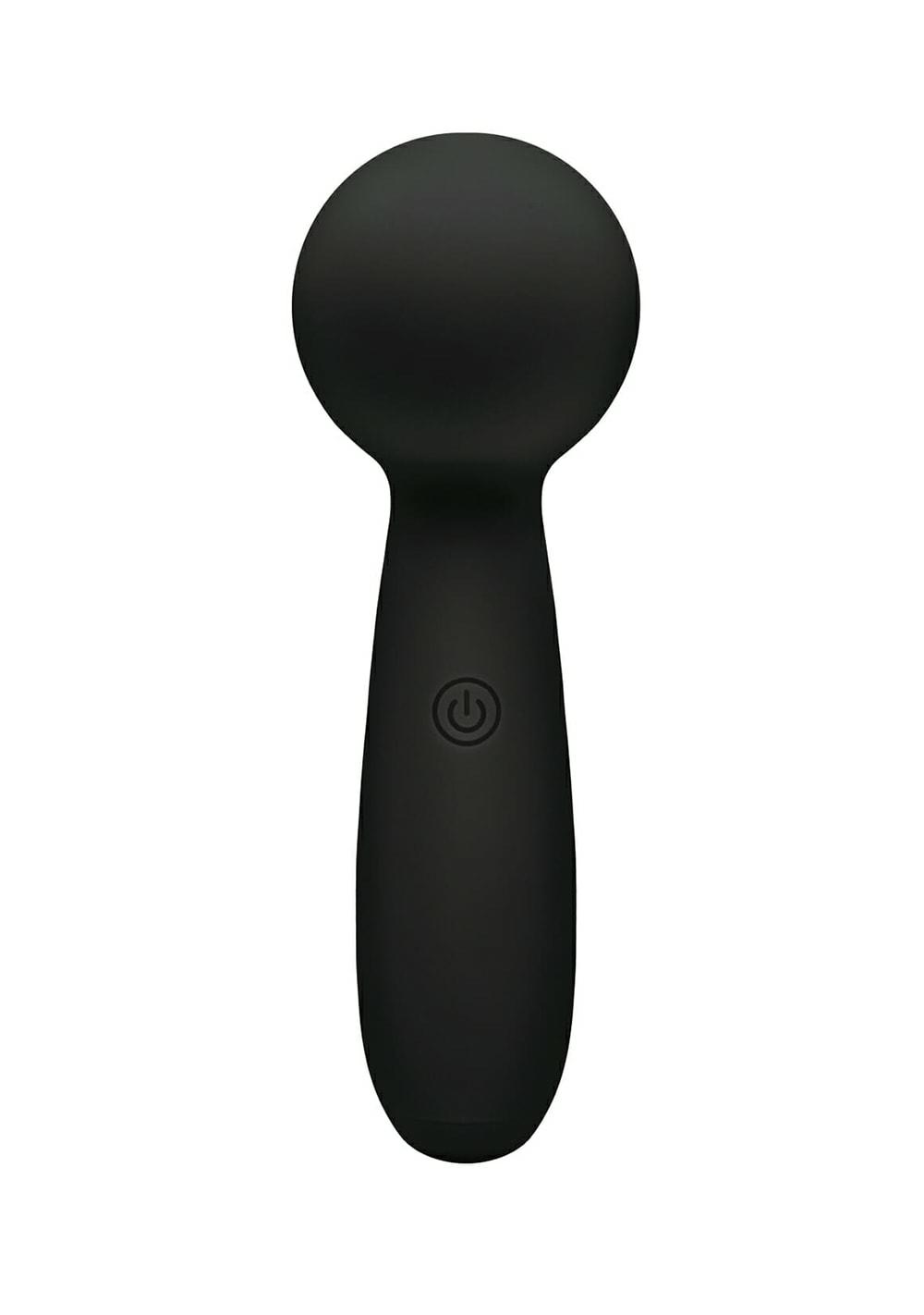 Lolli Mini Wand Vibrators Black