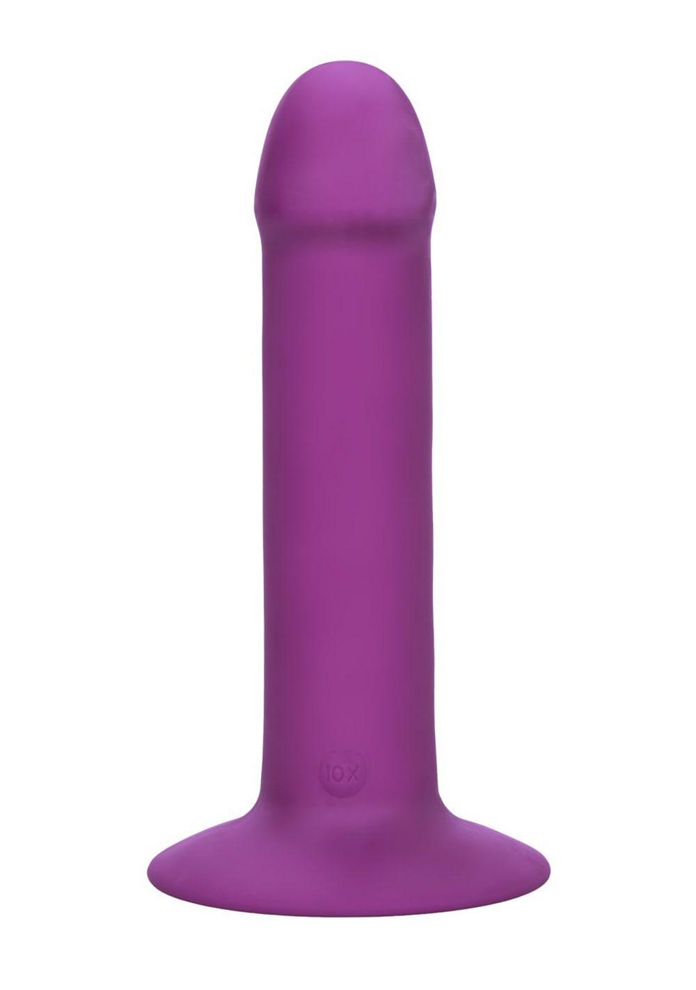 Luxe Touch-Sensitive Vibrator Penis Shaped Vibrators Purple