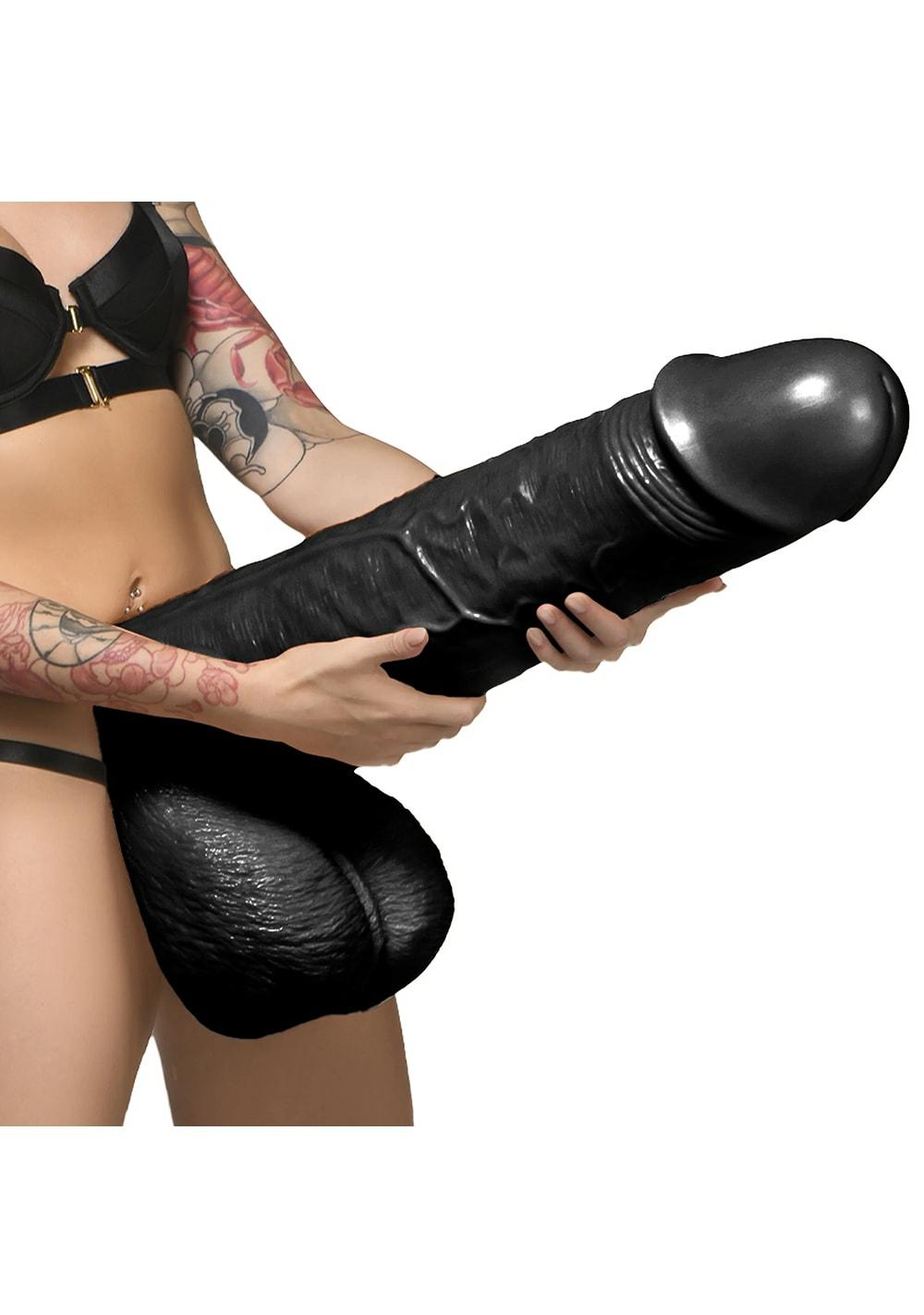 Moby 2 Foot Tall Super Dildo Dildos Black