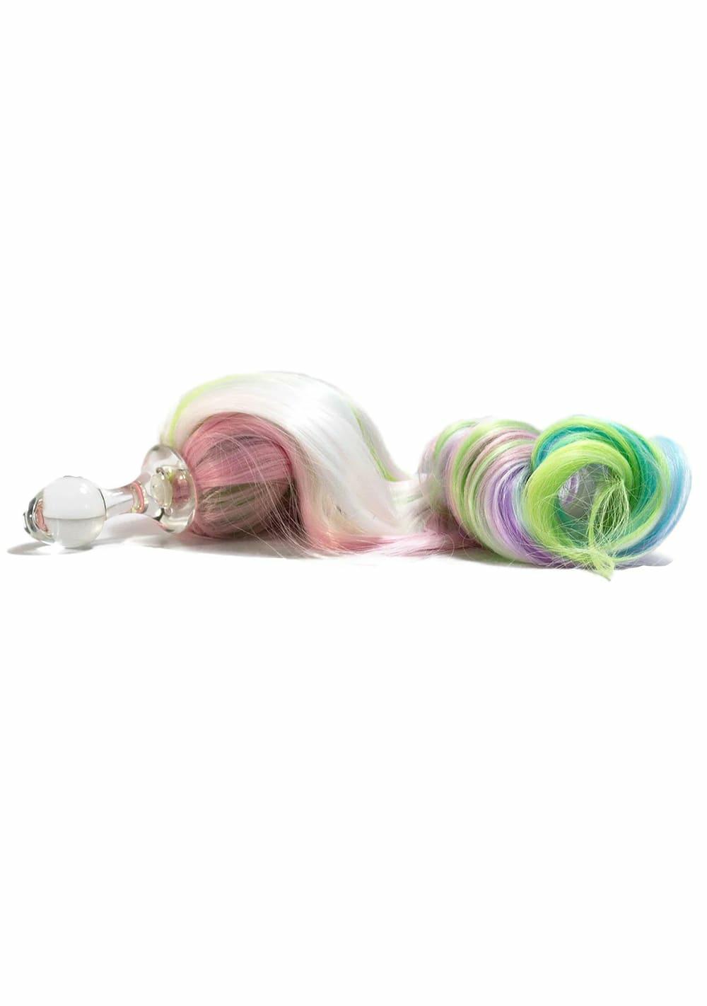 My Lil Pony Tail – Pastel Rainbow Anal Black