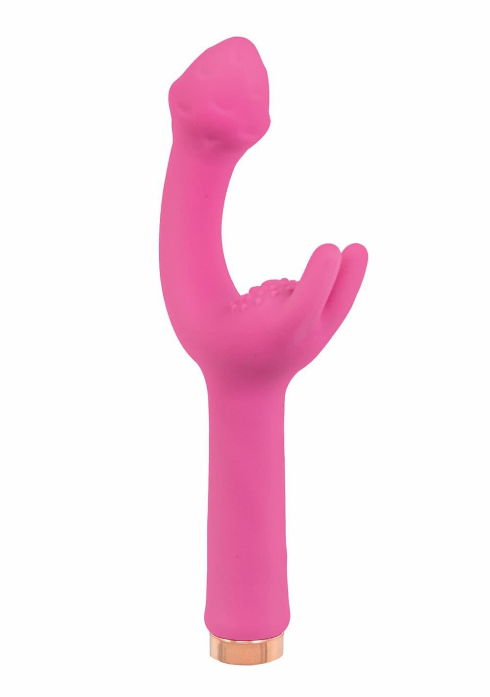 Mystique G-Spot Vibe Rabbit Vibrators Eggplant