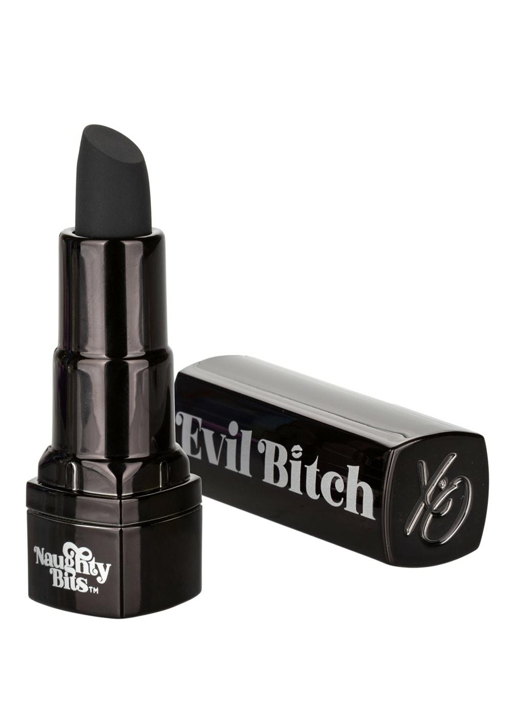 Naughty Bits Evil Bitch Lipstick Vibrator Discreet Vibrators Violet