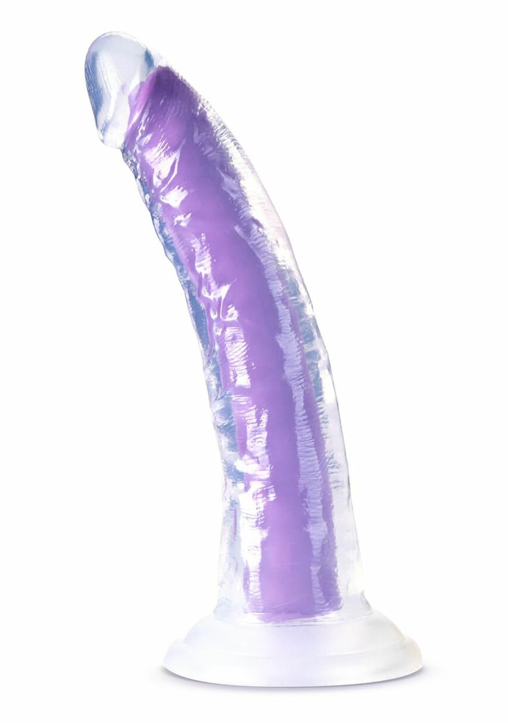 Neo Elite – Glow In The Dark – Light – 7″ Silicone Dual Density Dildo Dildos Vanilla