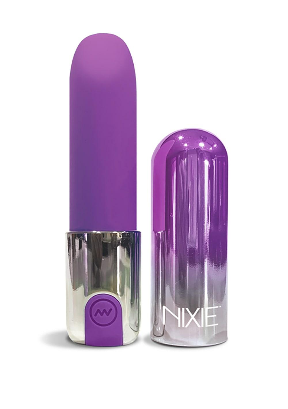 Nixie Smooch Lipstick Vibrator Discreet Vibrators Blue