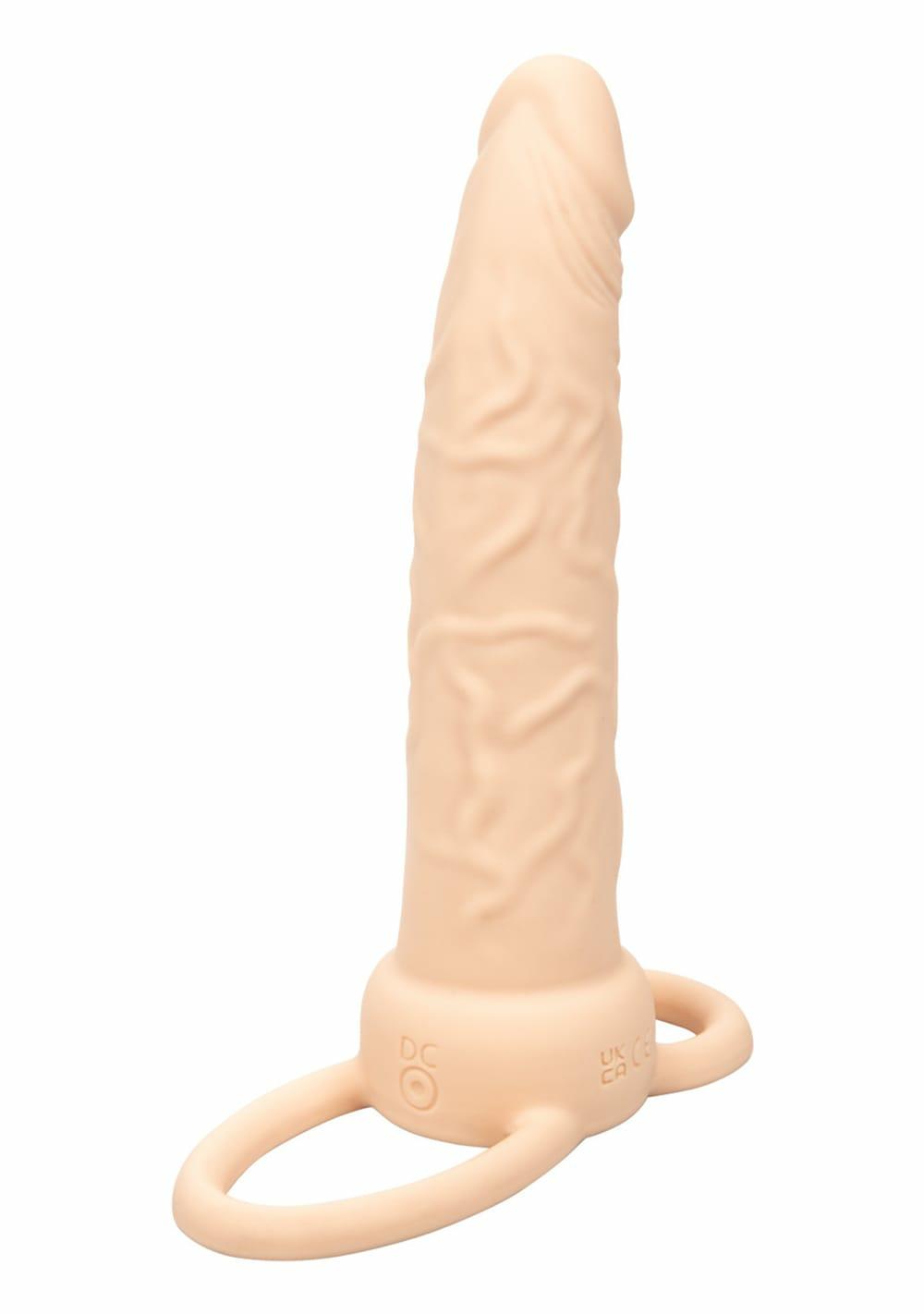 Performance Maxx – Rechargeable Dual Penetrator Dildos Caramel