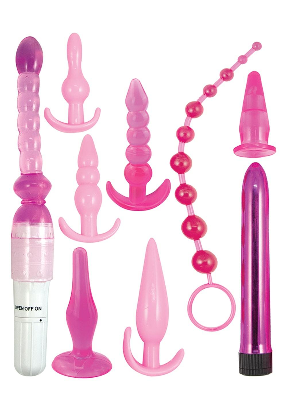 Pink Elite Collection Supreme Anal Play Kit Anal