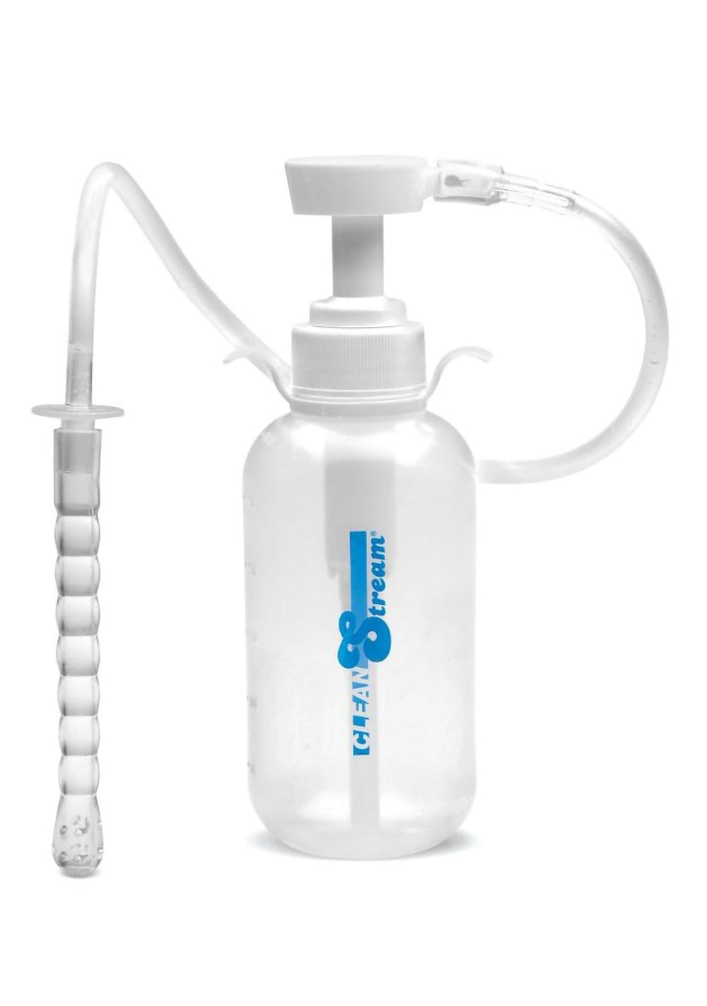 Pump Action Enema Bottle With Nozzle Anal