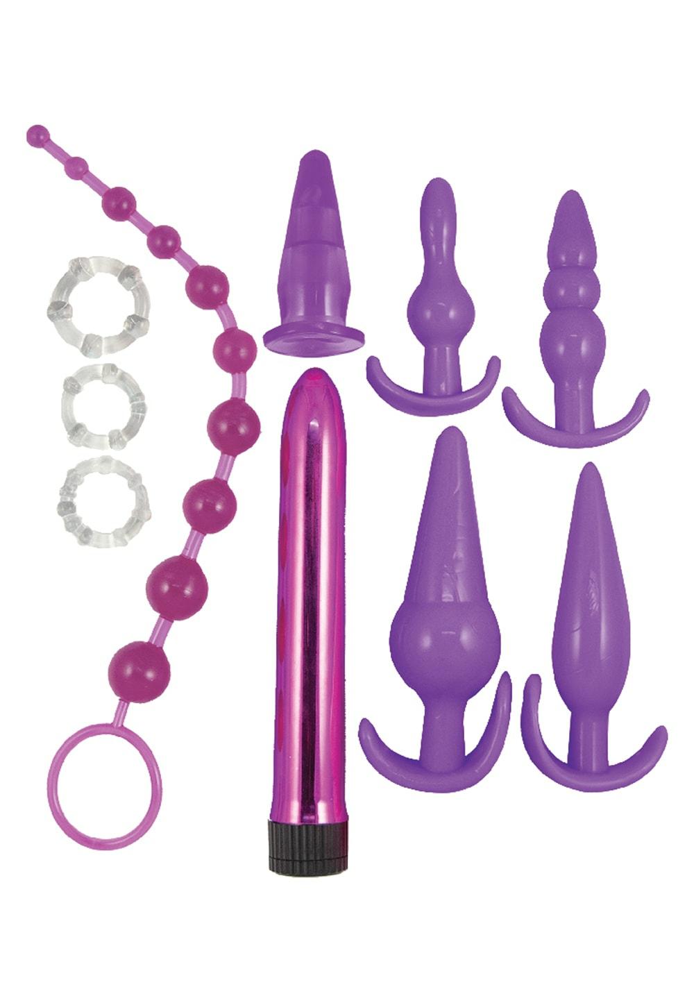 Purple Elite Collection Anal Play Kit Anal