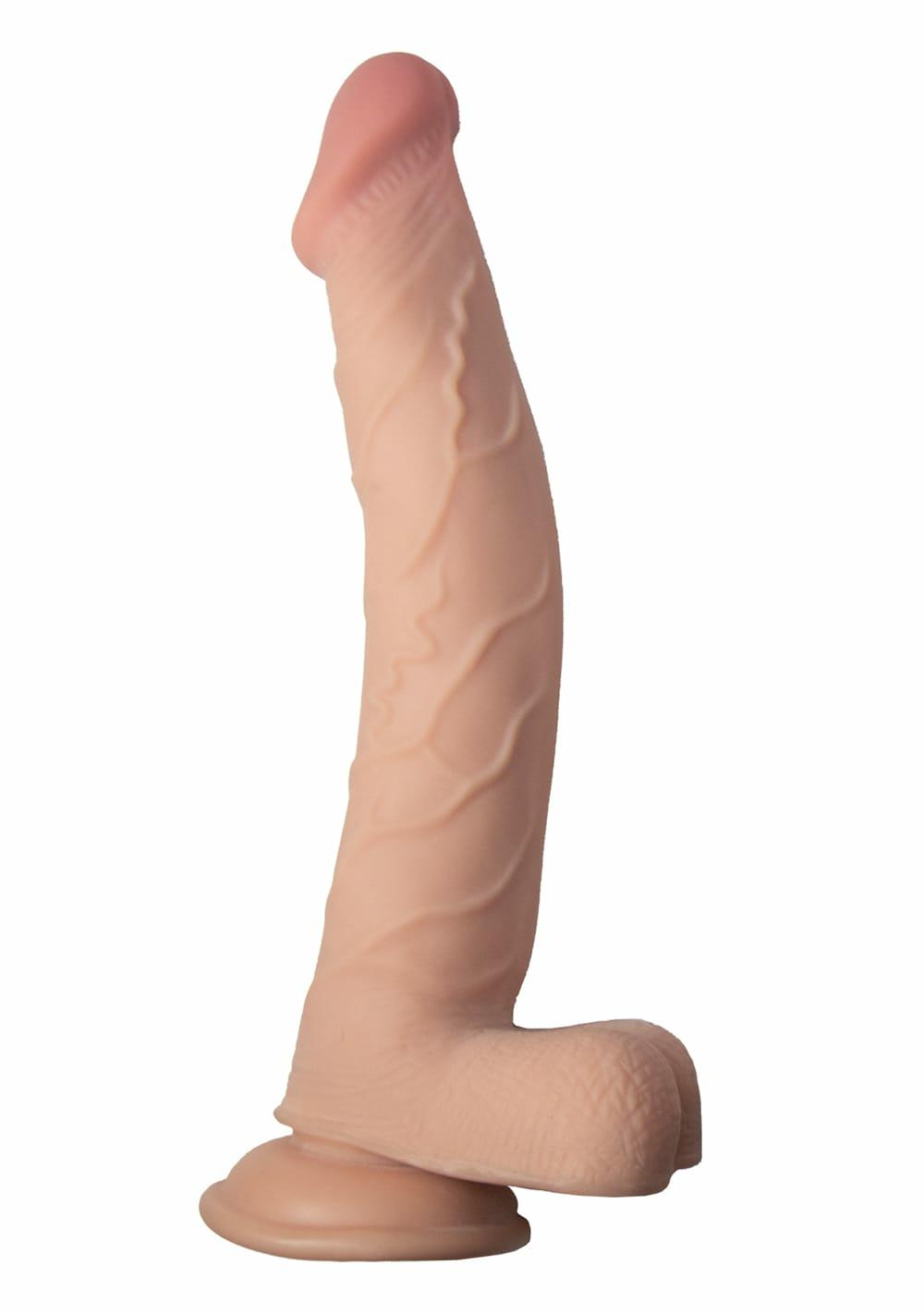 Realcocks Dual Layered 10″ Dildos Vanilla