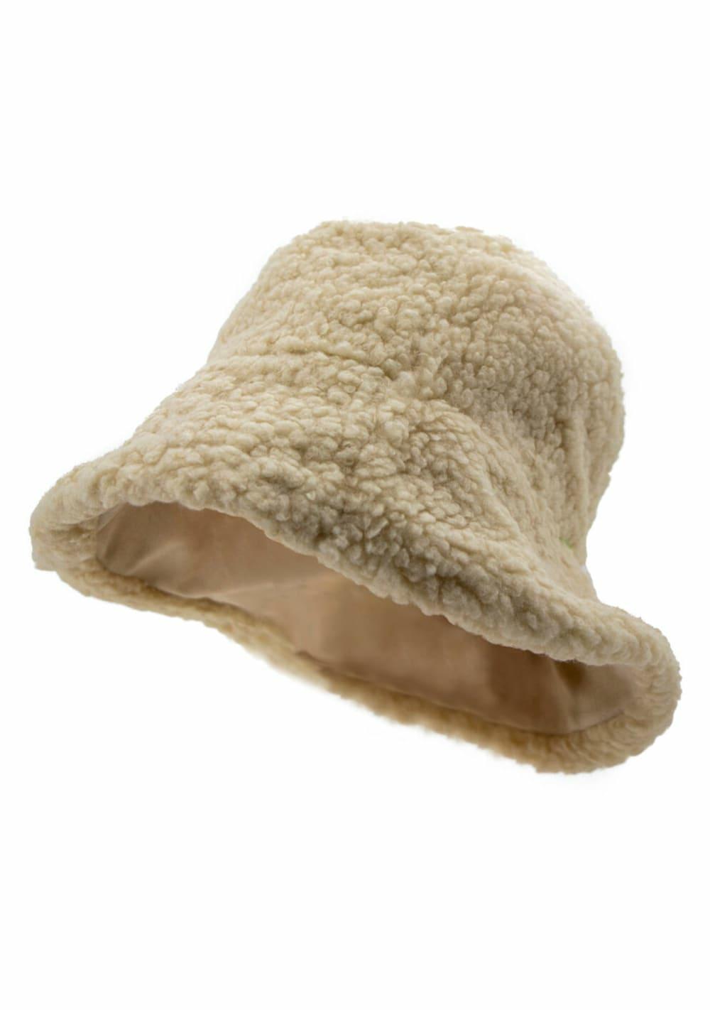 Reversible Faux Fur Bucket Hat Body Adornment