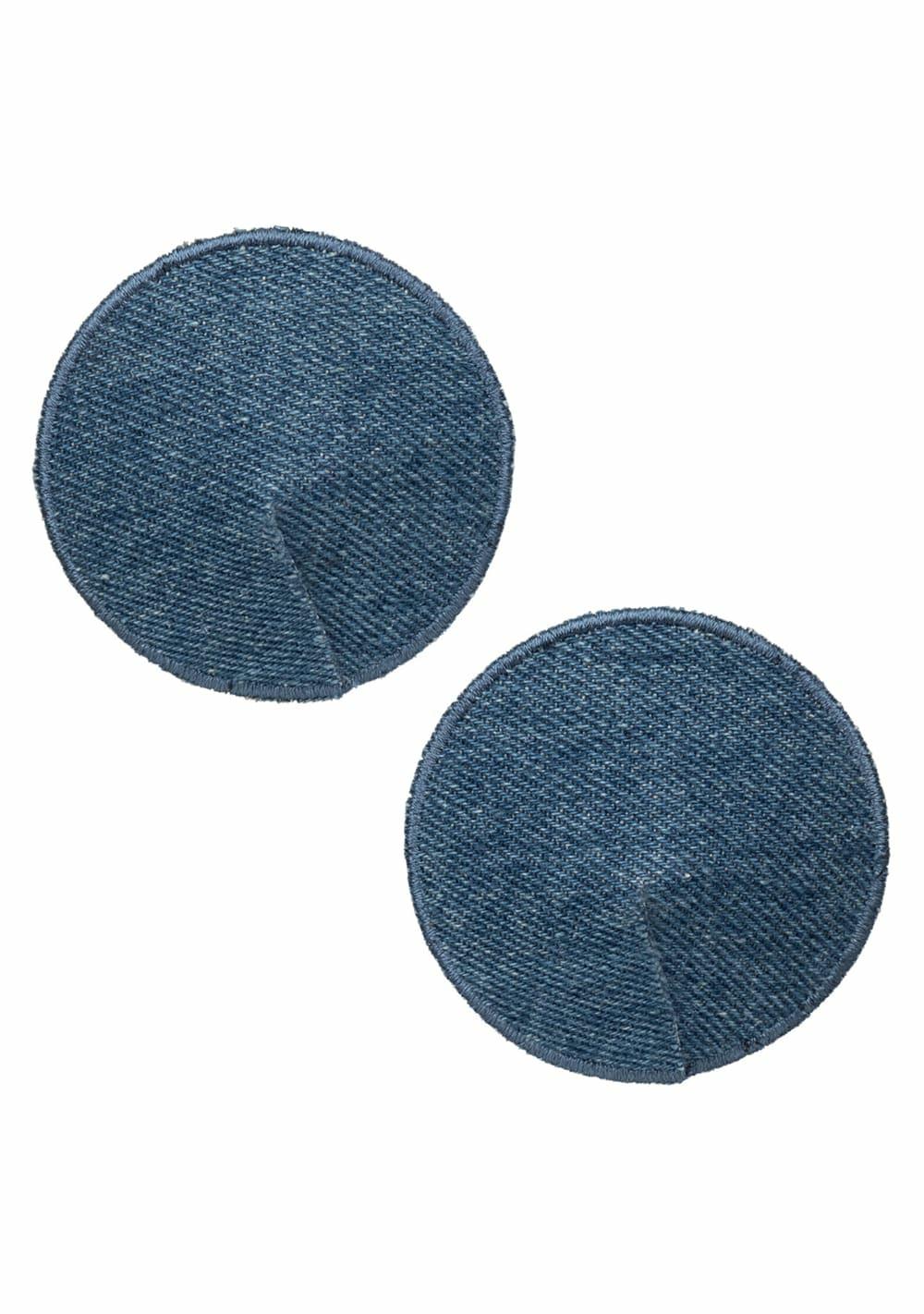 Ride ‘Em Premium Denim Collection Round Pasties Body Adornment