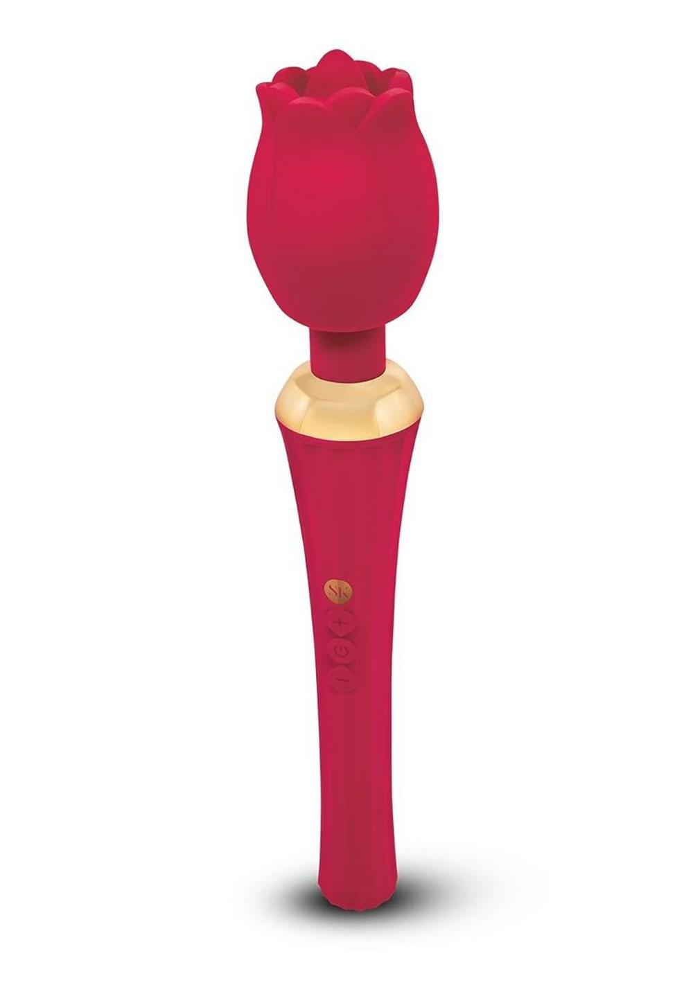 Rosegasm Rose Wand Vibrators