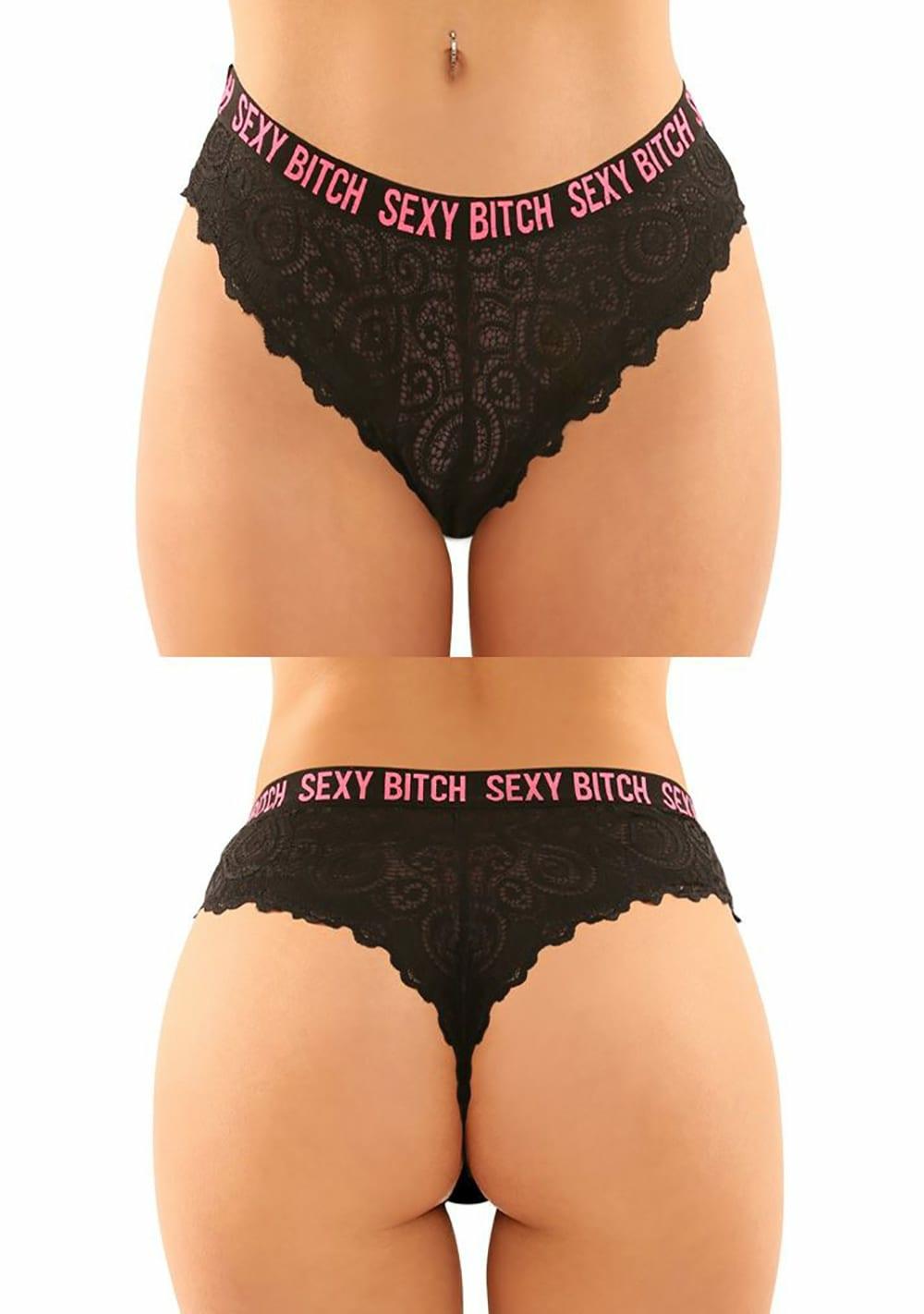 Sexy Bitch Buddy Pack Lingerie Black