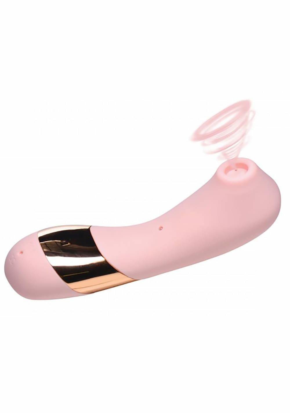 Shegasm Tickle Tickling Clit Stimulator With Suction Clit Vibrators Violet